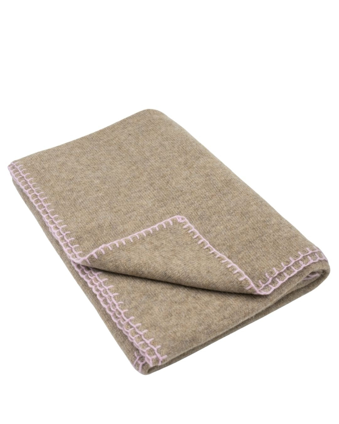 Cashmere Schal Deep Sand - Cradle Pink