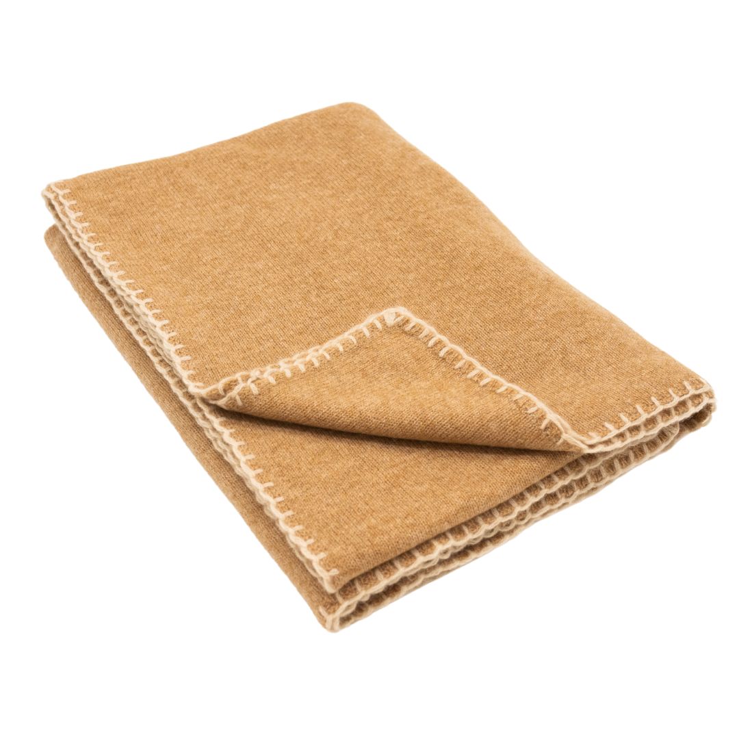 Cashmere Schal Toast - Beige