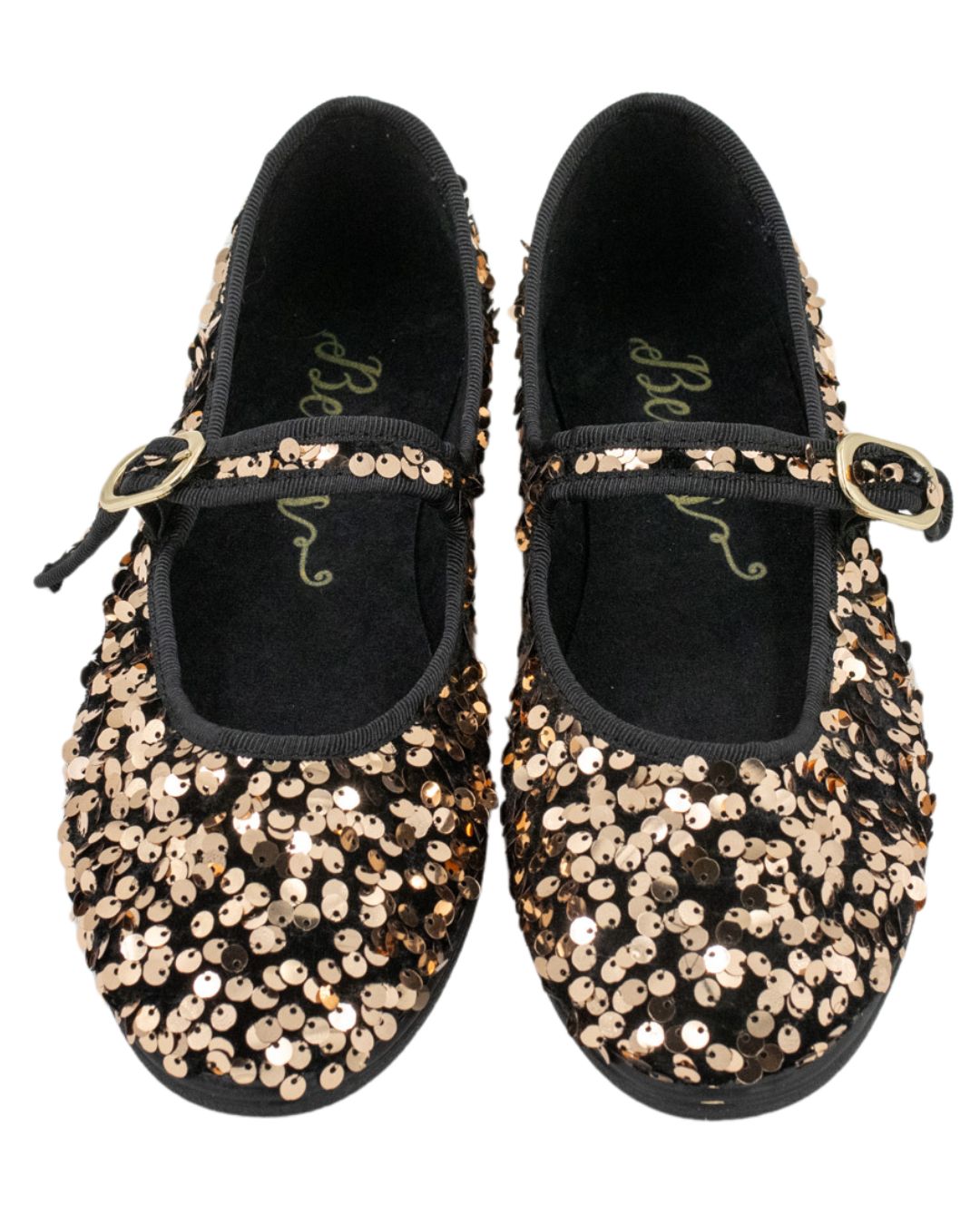 Cobre Mary Jane Furlane Pailletten (Vegan)