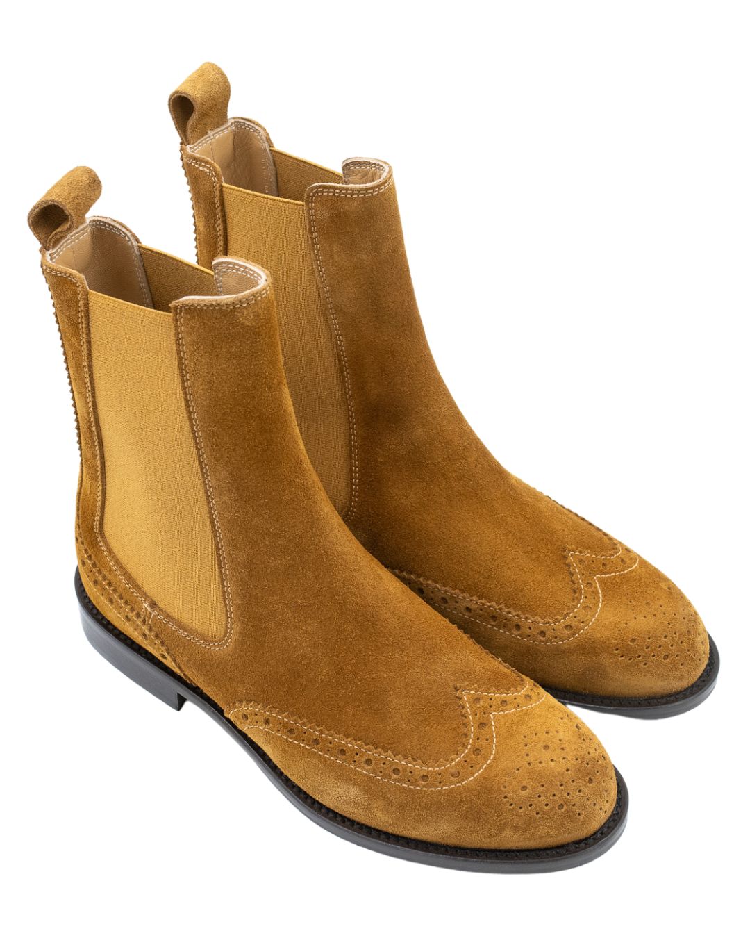 Cognac-Cognac Budapester Chelseaboots