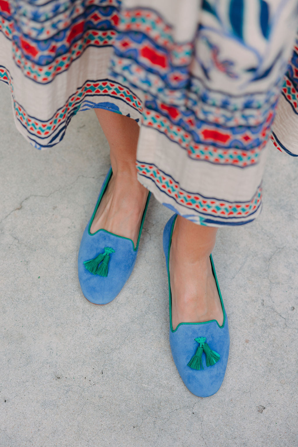 Cranyon-Verde Tasselloafer Klassik