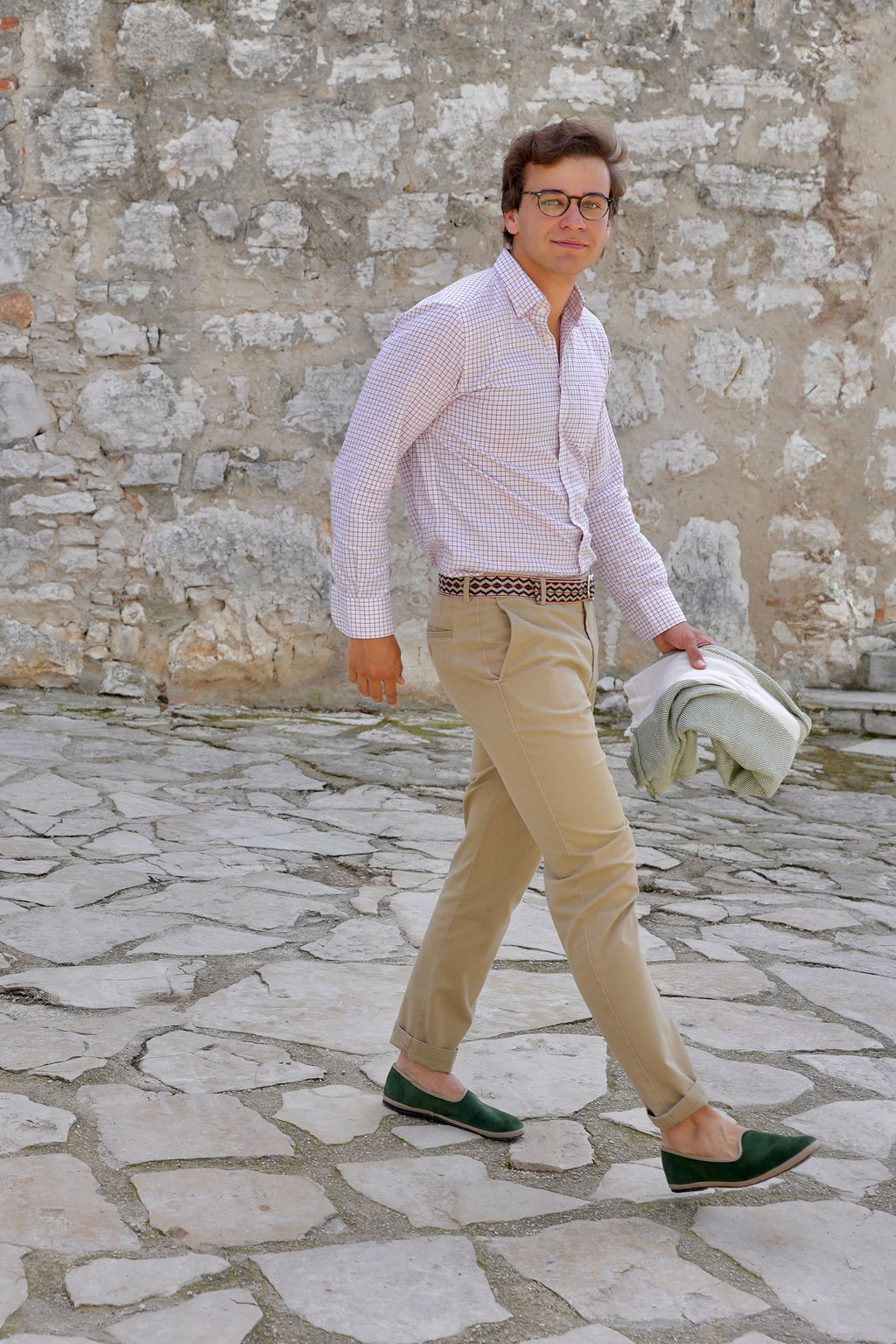 Herren Furlane Velluto Loden