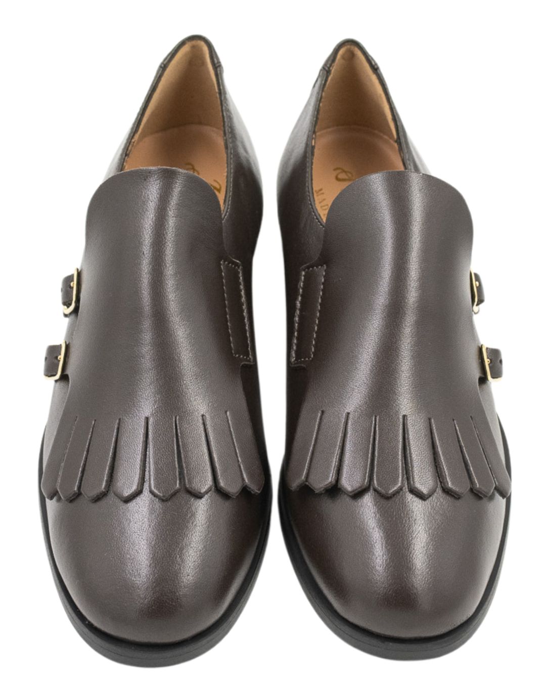 Dark Brown Monk Loafer Glossy
