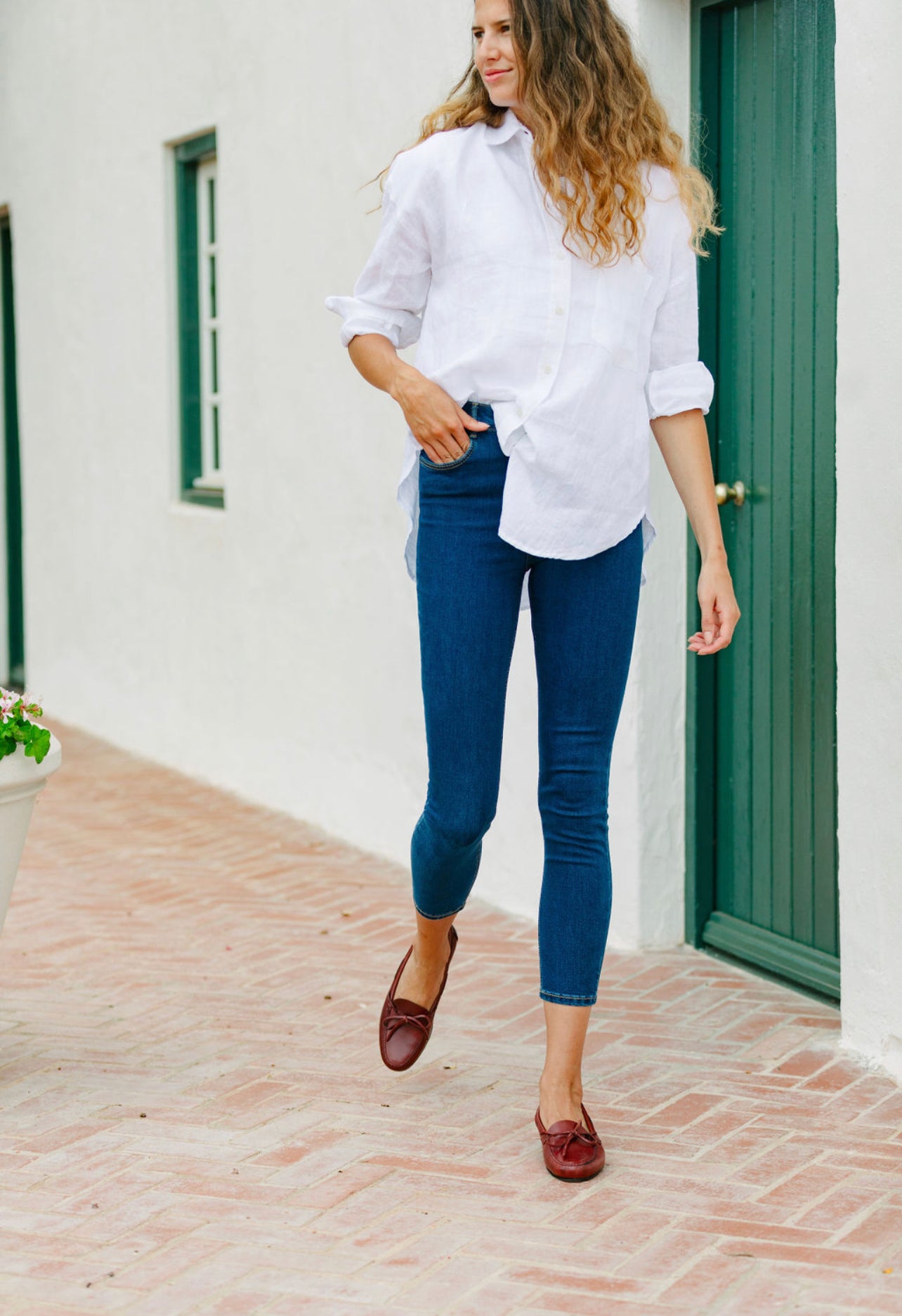 Oxford Burdeos Loafer