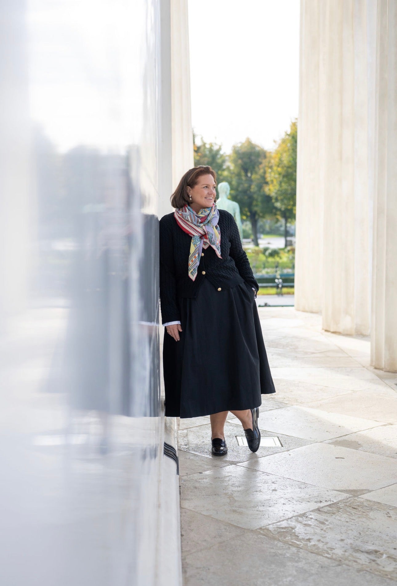 Ascot Nero Pennyloafer