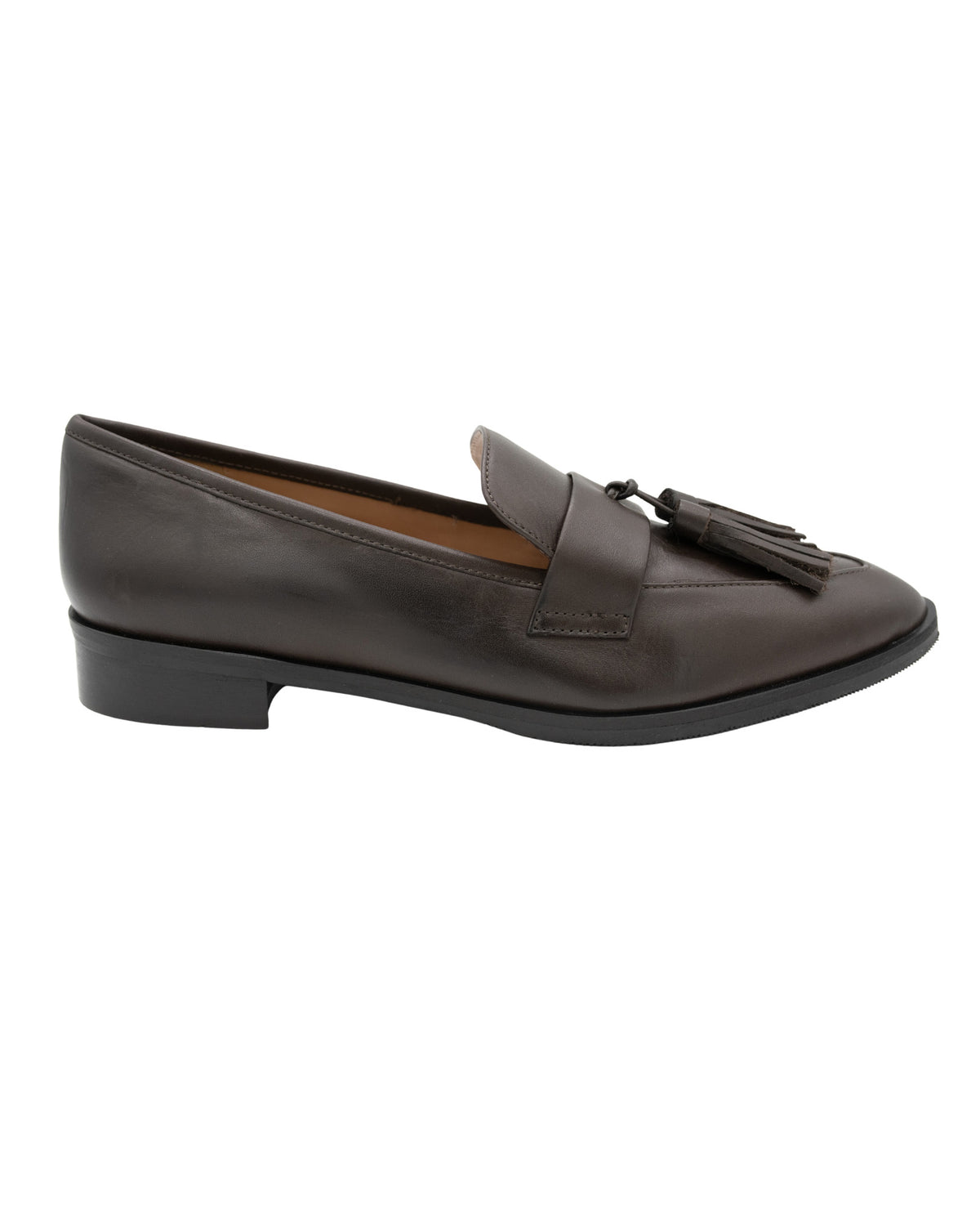Ebano Deluxe Tasselloafer Pointy Glossy