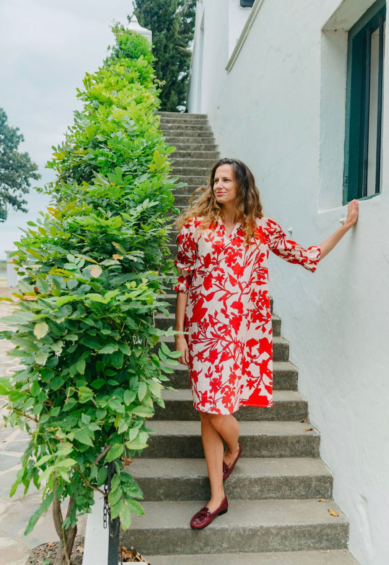 Oxford Burdeos Loafer