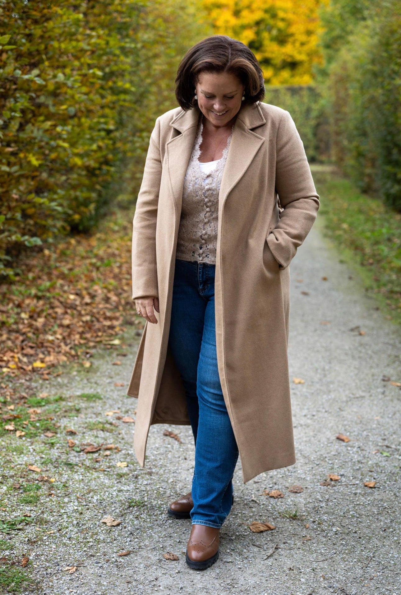 Caramello Budapester Stiefelette gefüttert