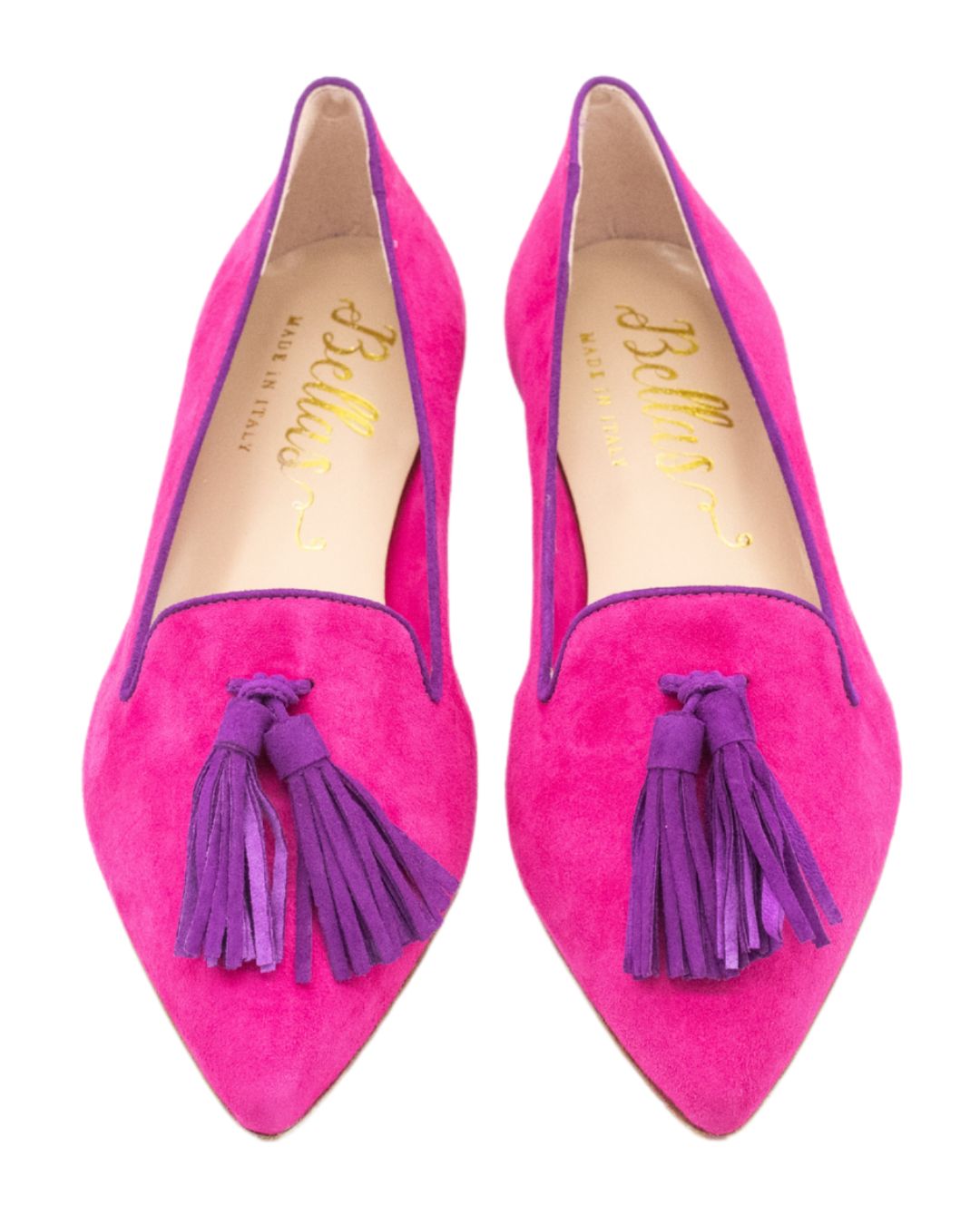 Fancy-Porpora Tasselloafer Pointy (langer Tassel)