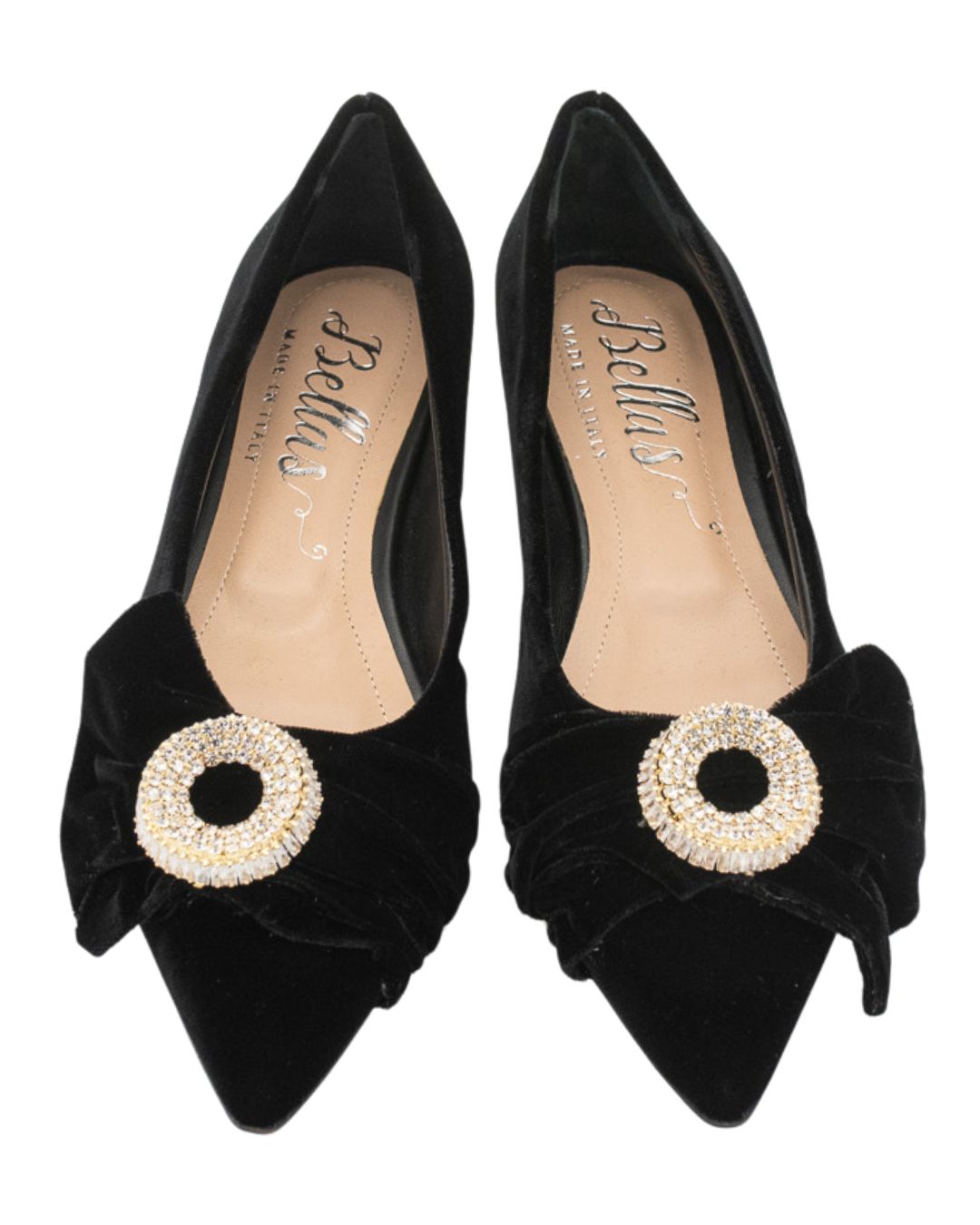 Festive Fiocco-Nero Schleifenloafer Pointy