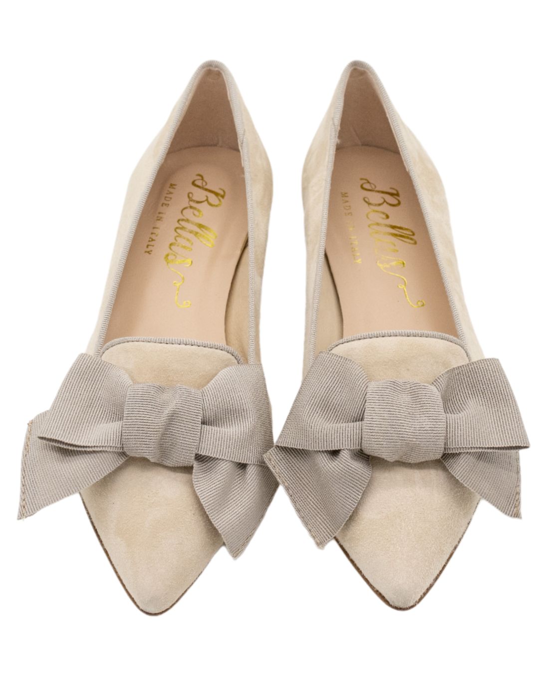 Fondotinta-Cenere Schleifenloafer Pointy