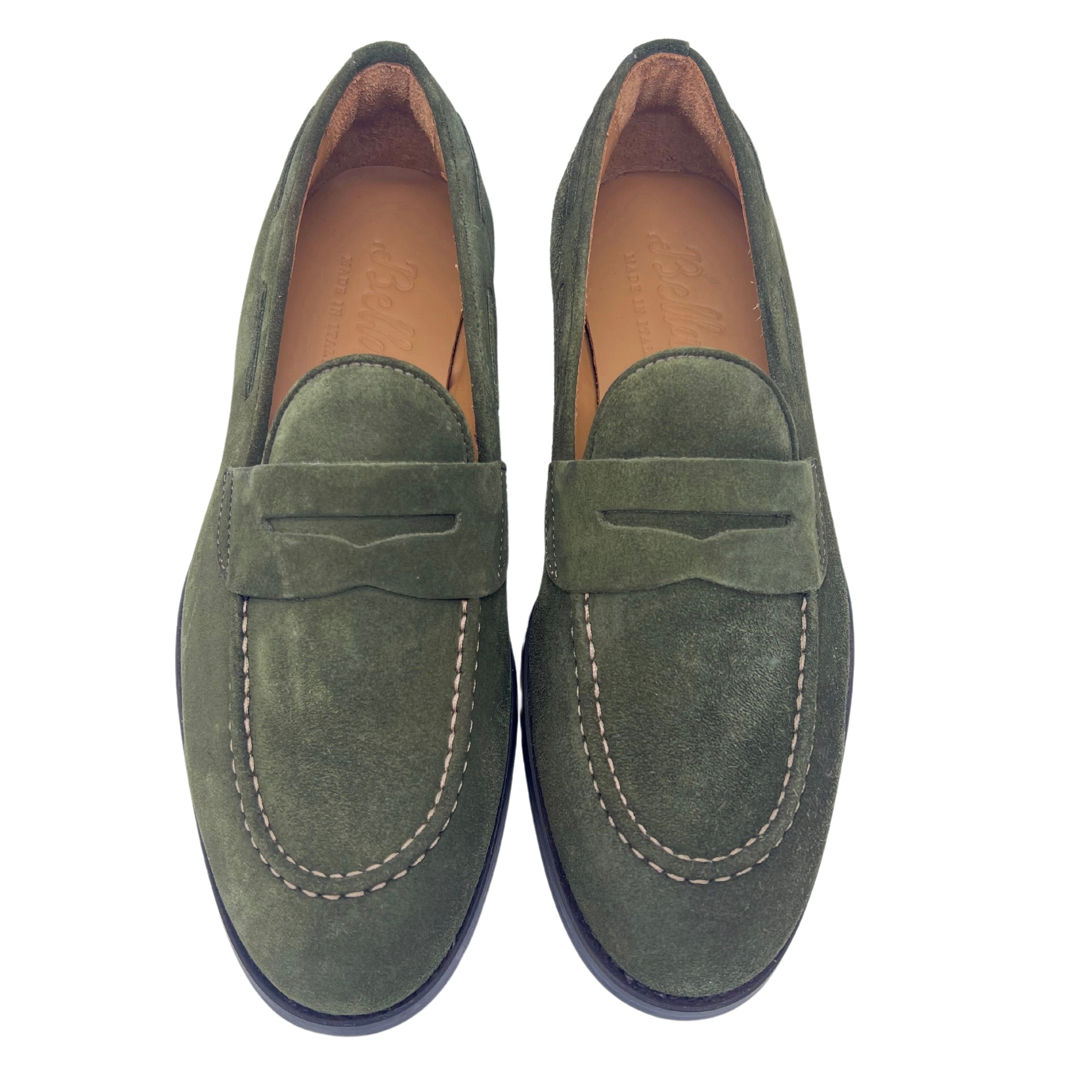Herren Pennyloafer Army