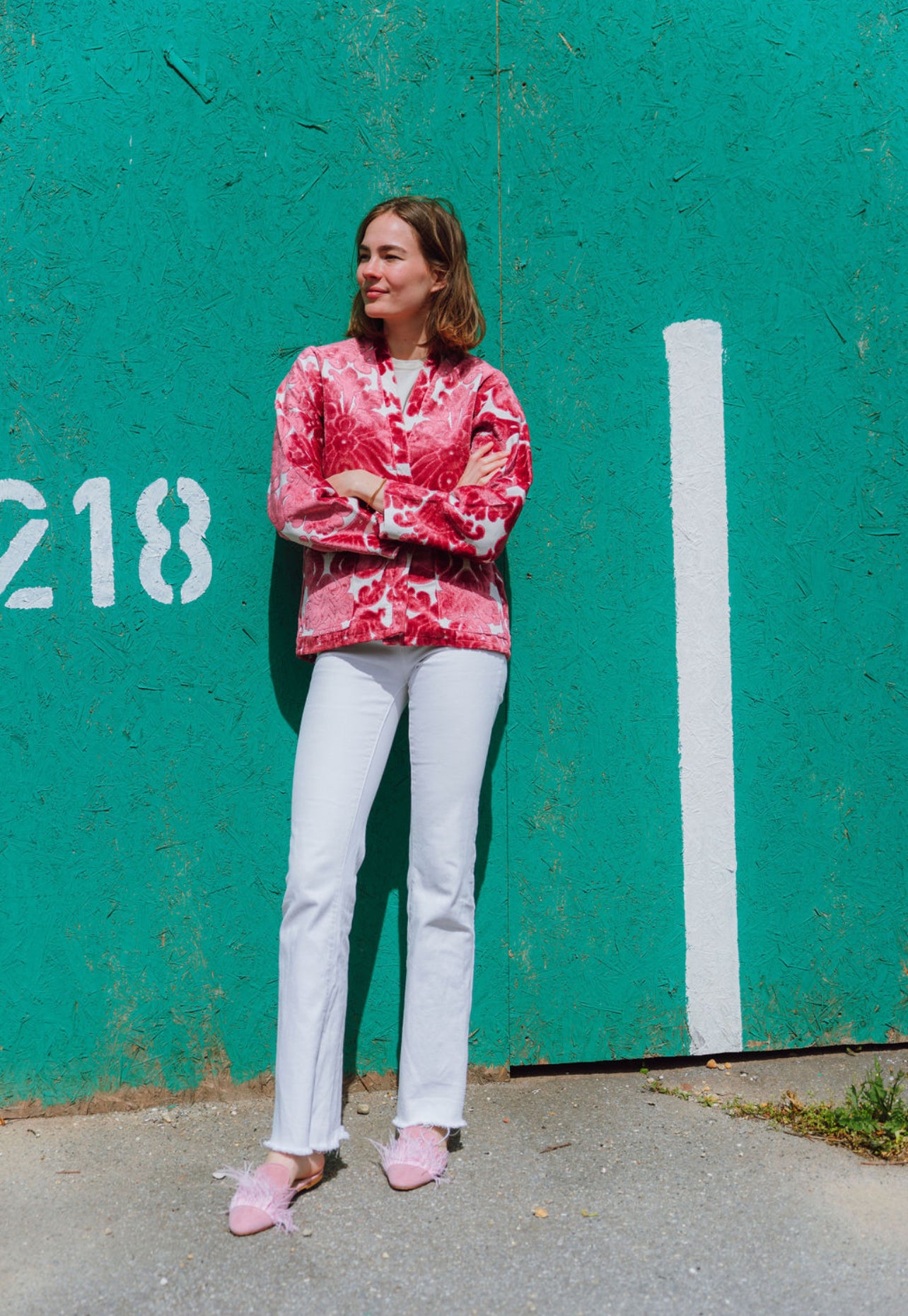 SHOOTINGSCHUH Mules Pinko Federn 36