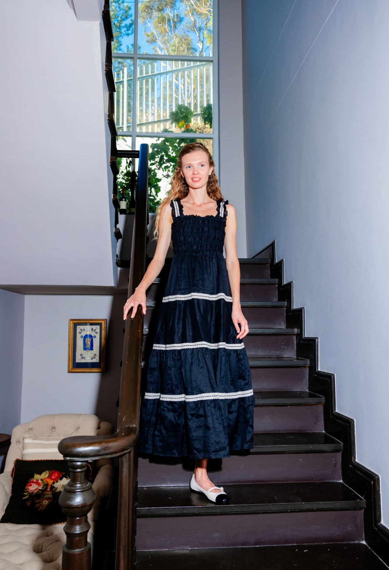 Mary Jane Nero Off White