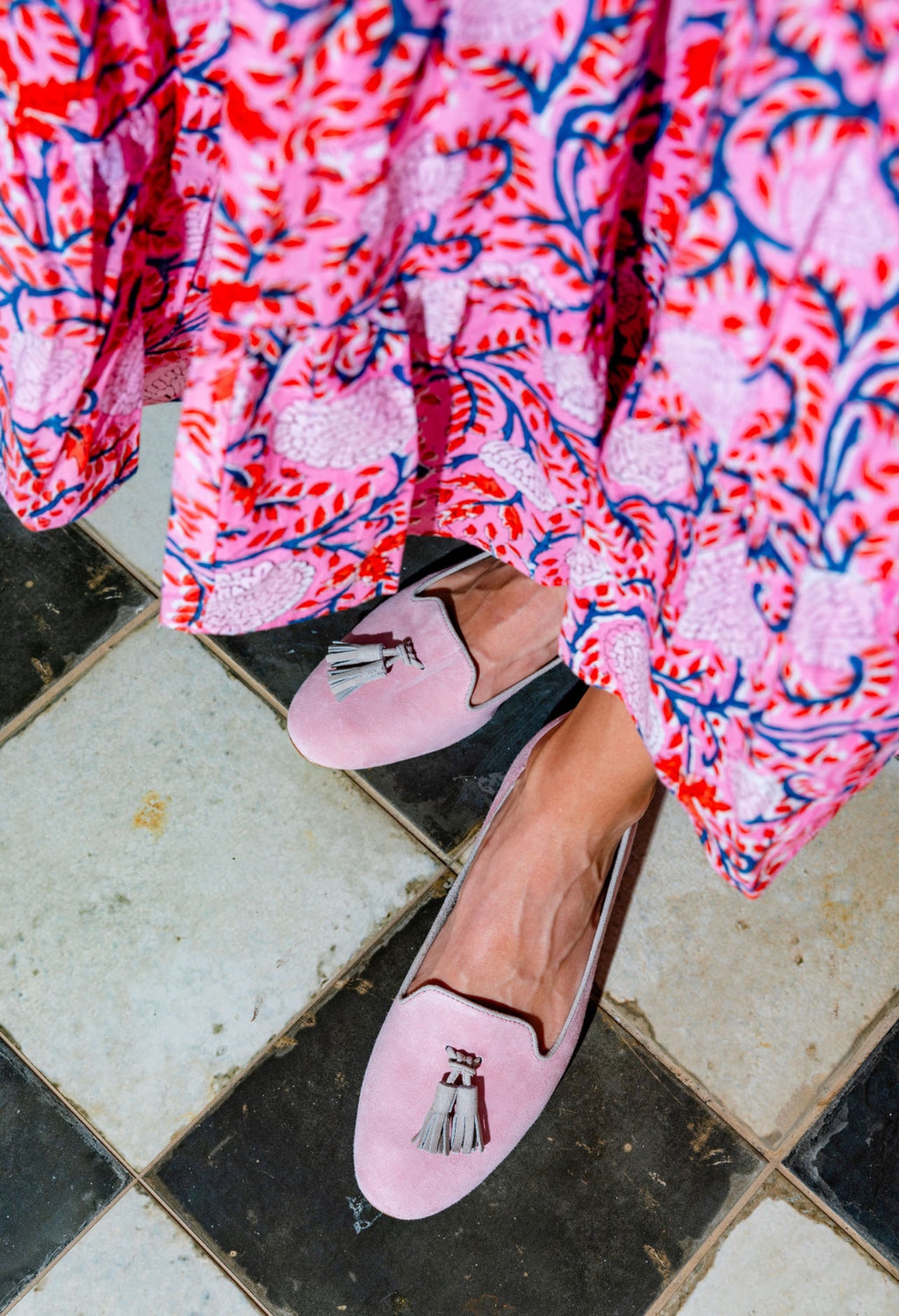 Pink Tape - Sasso Tasselloafer Klassik