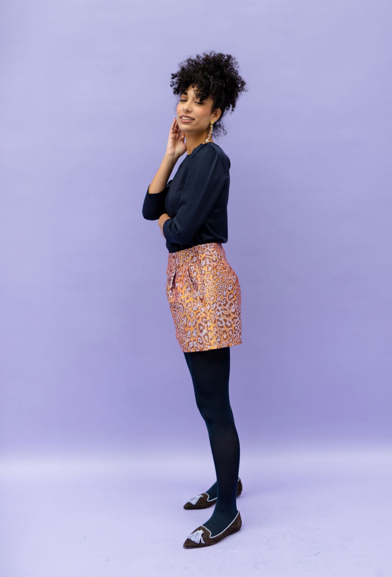 T.Moro-Lavander Pointy (Long Tassel)