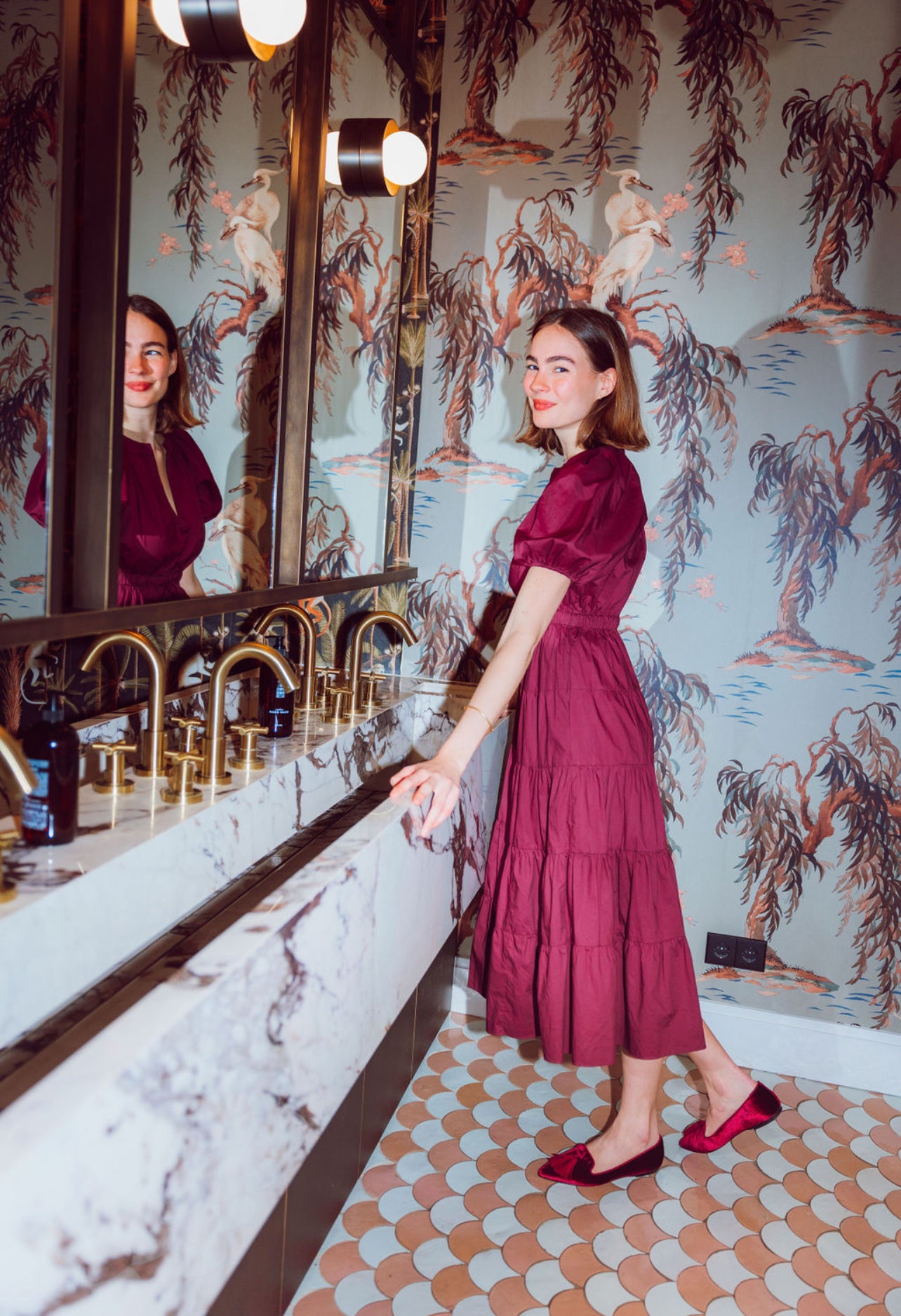 Velvet Bordeaux - Bordeaux Pointy