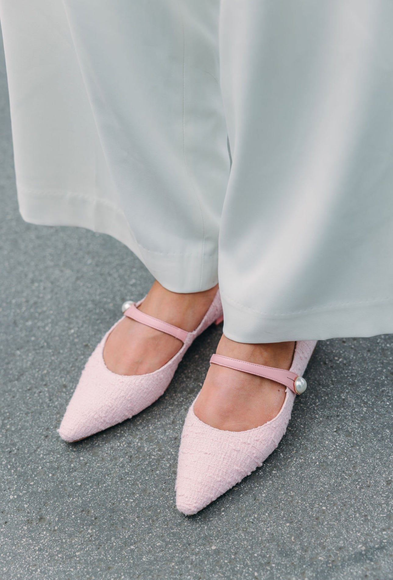 Caramella Mary Jane Tweed