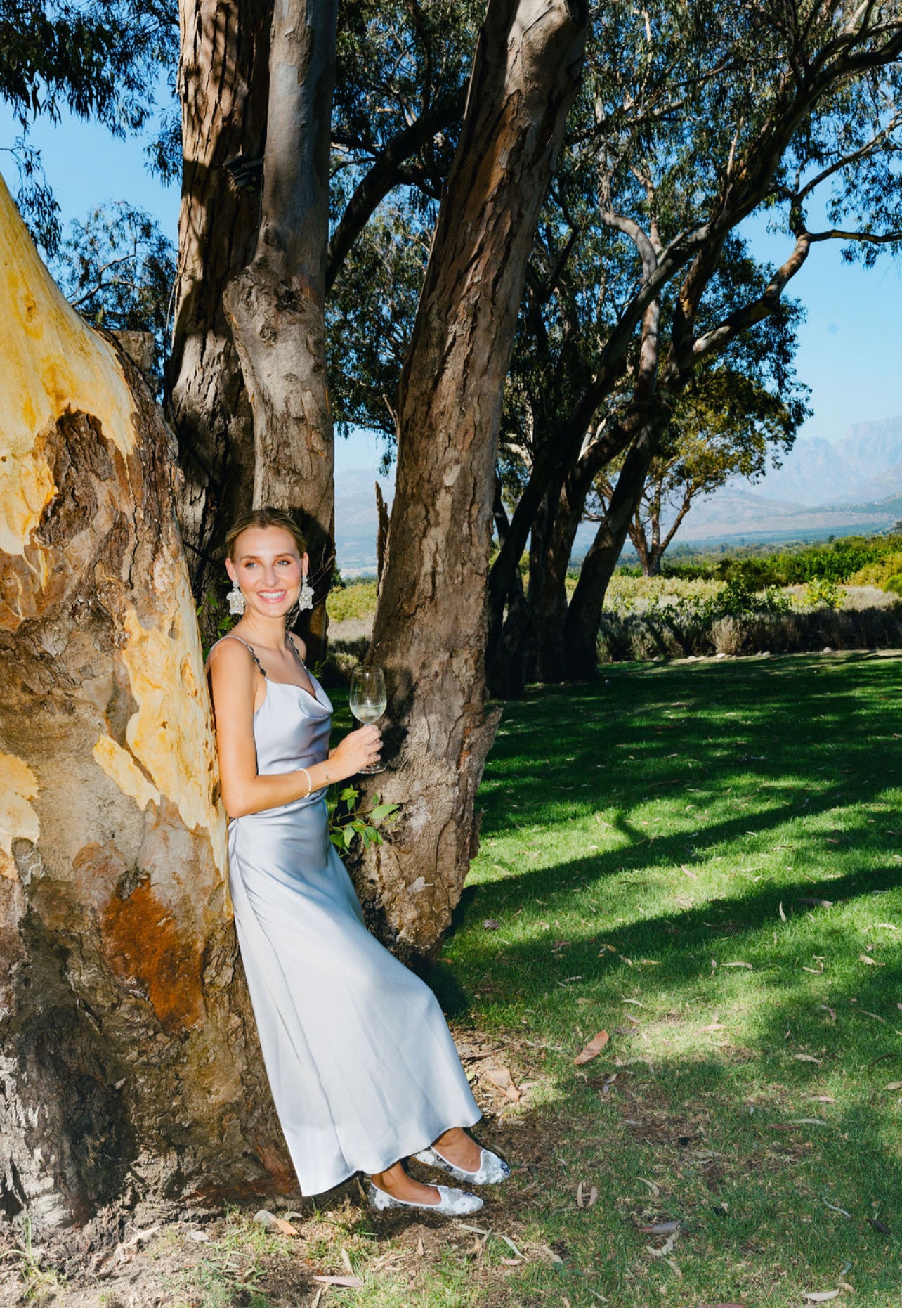 Ballerina Rosemary Silver Pailletten
