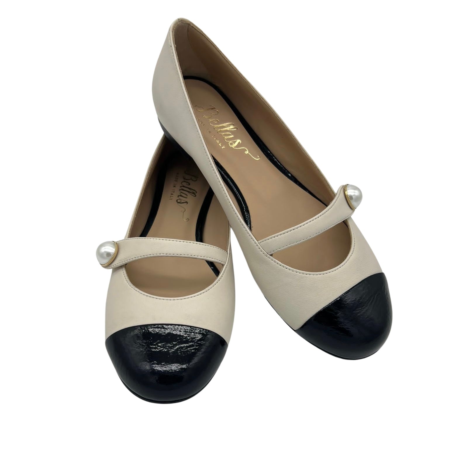 Mary Jane Nero Off White