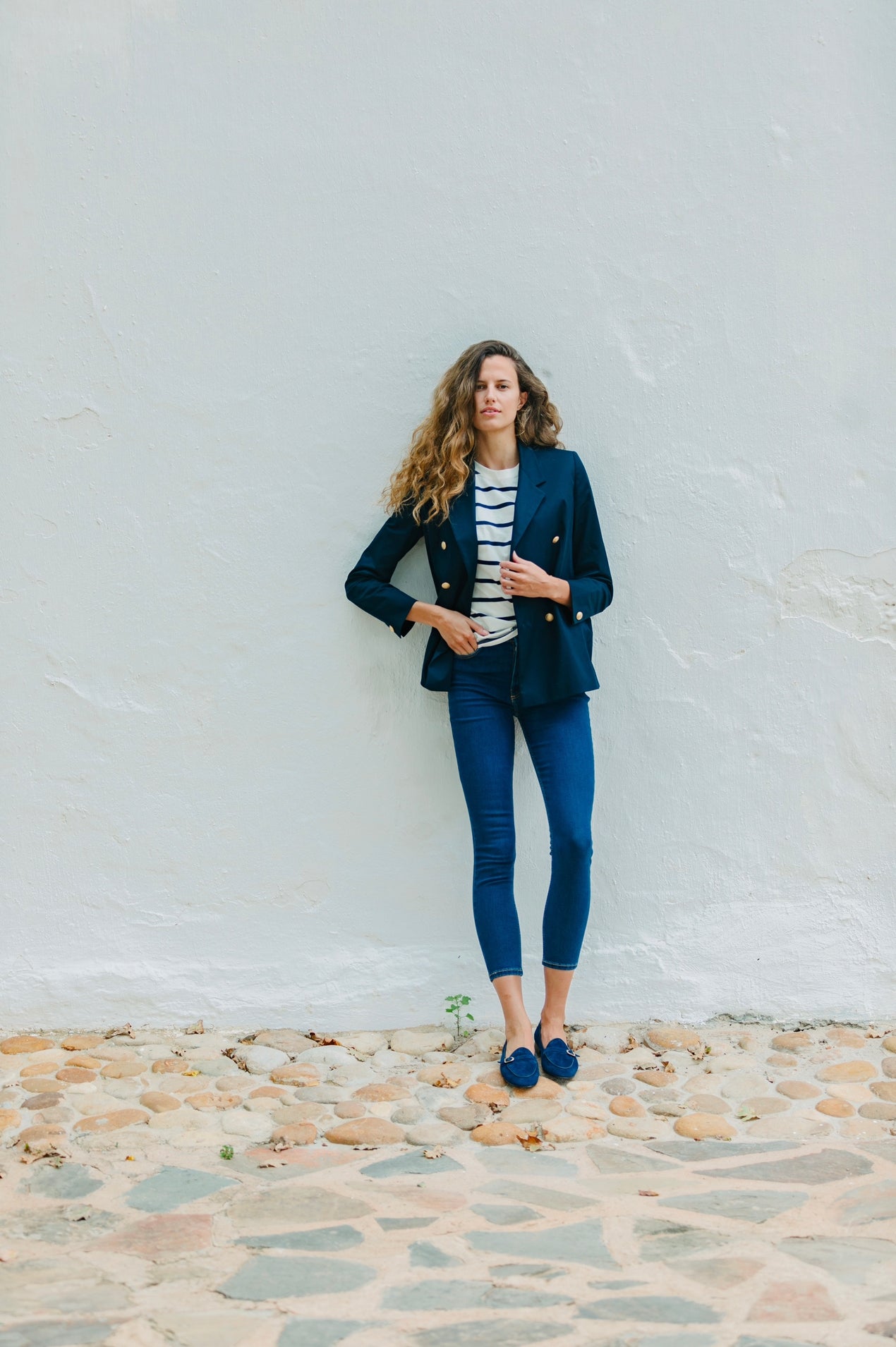 Buckle Loafer Marine