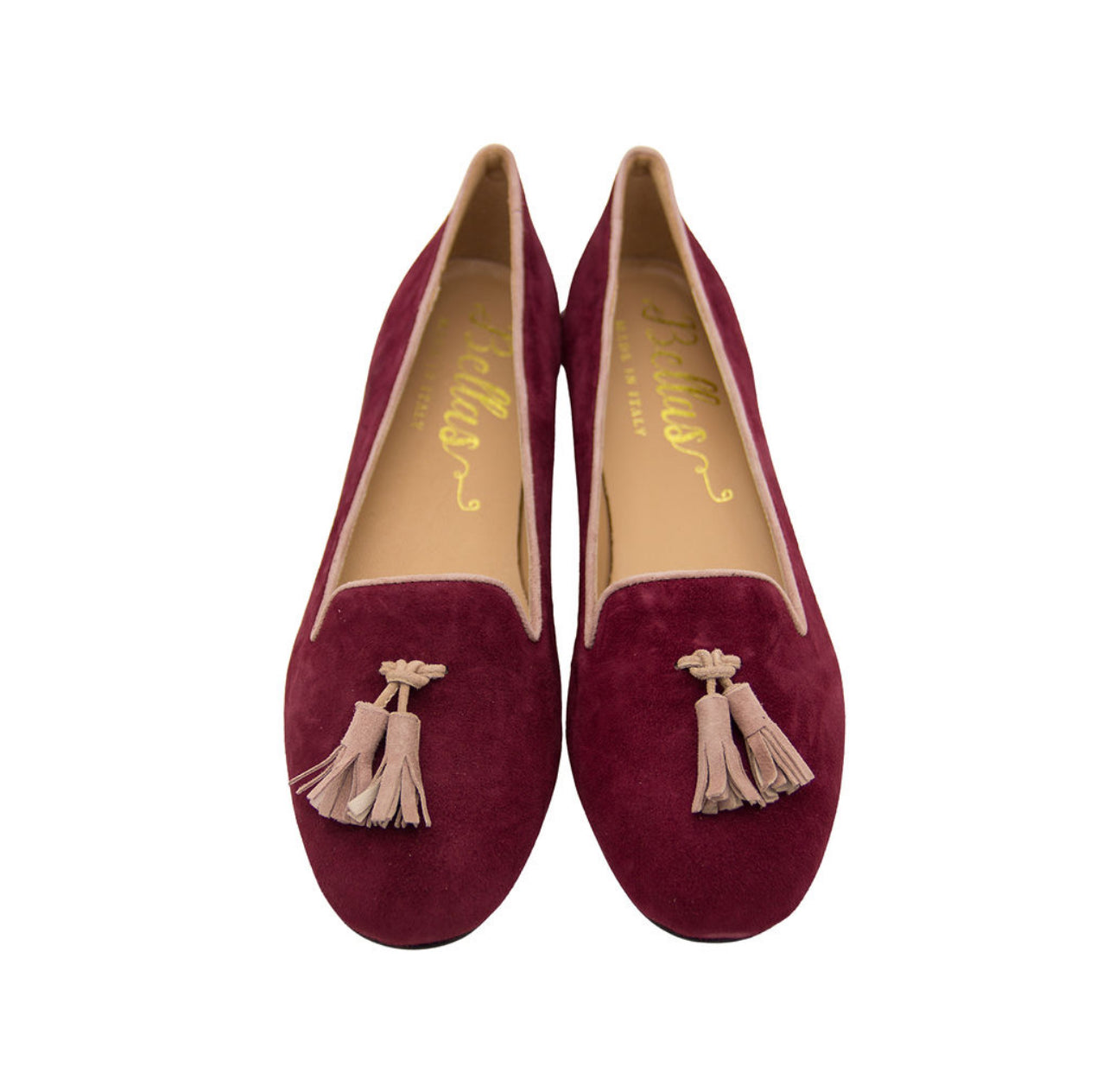 Bordeaux - Dusty Rose Tasselloafer Klassik