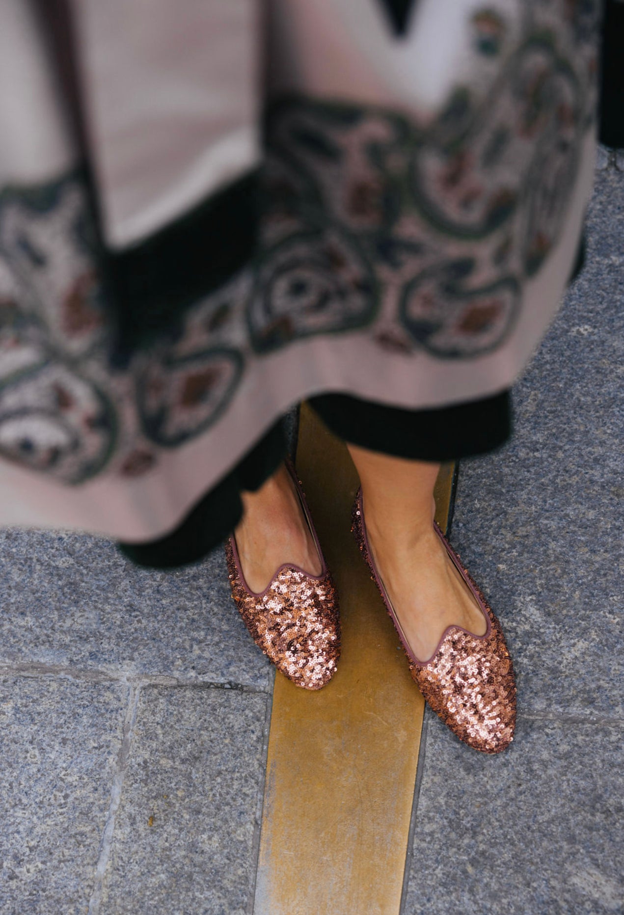 Ballerina Bronze Pailletten