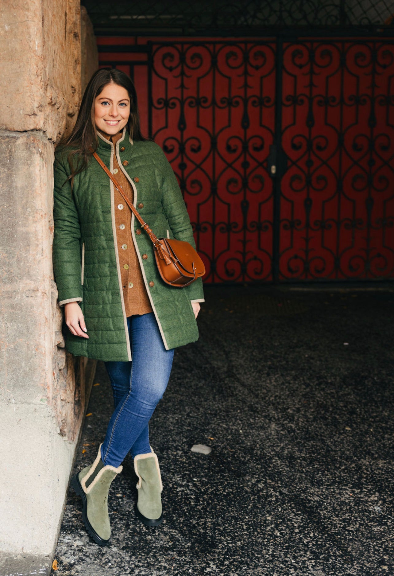 Bellas Pochette Medium Cuoio