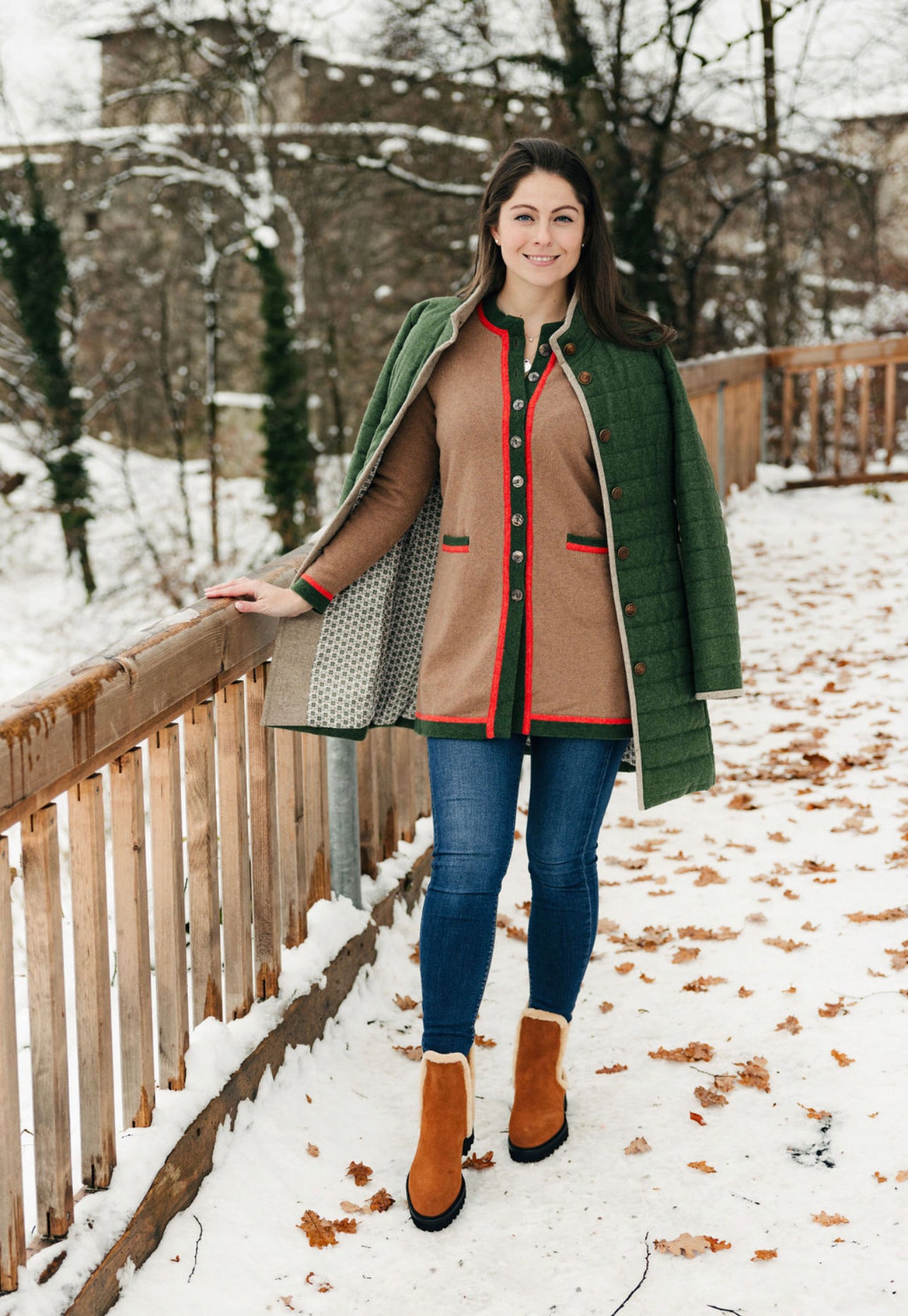 Chelseaboots Terra mit Lammfell gefüttert