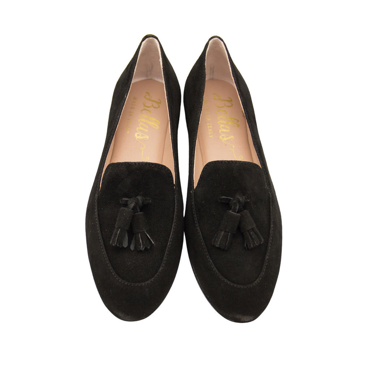 Deluxe Nero - schwarze Sohle