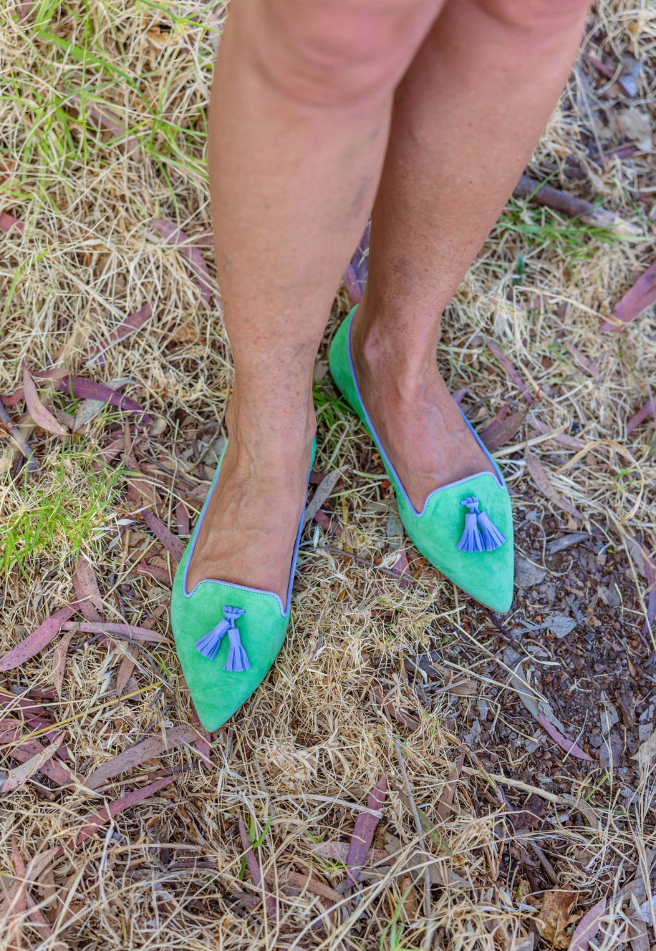 Green - Lavander Pointy