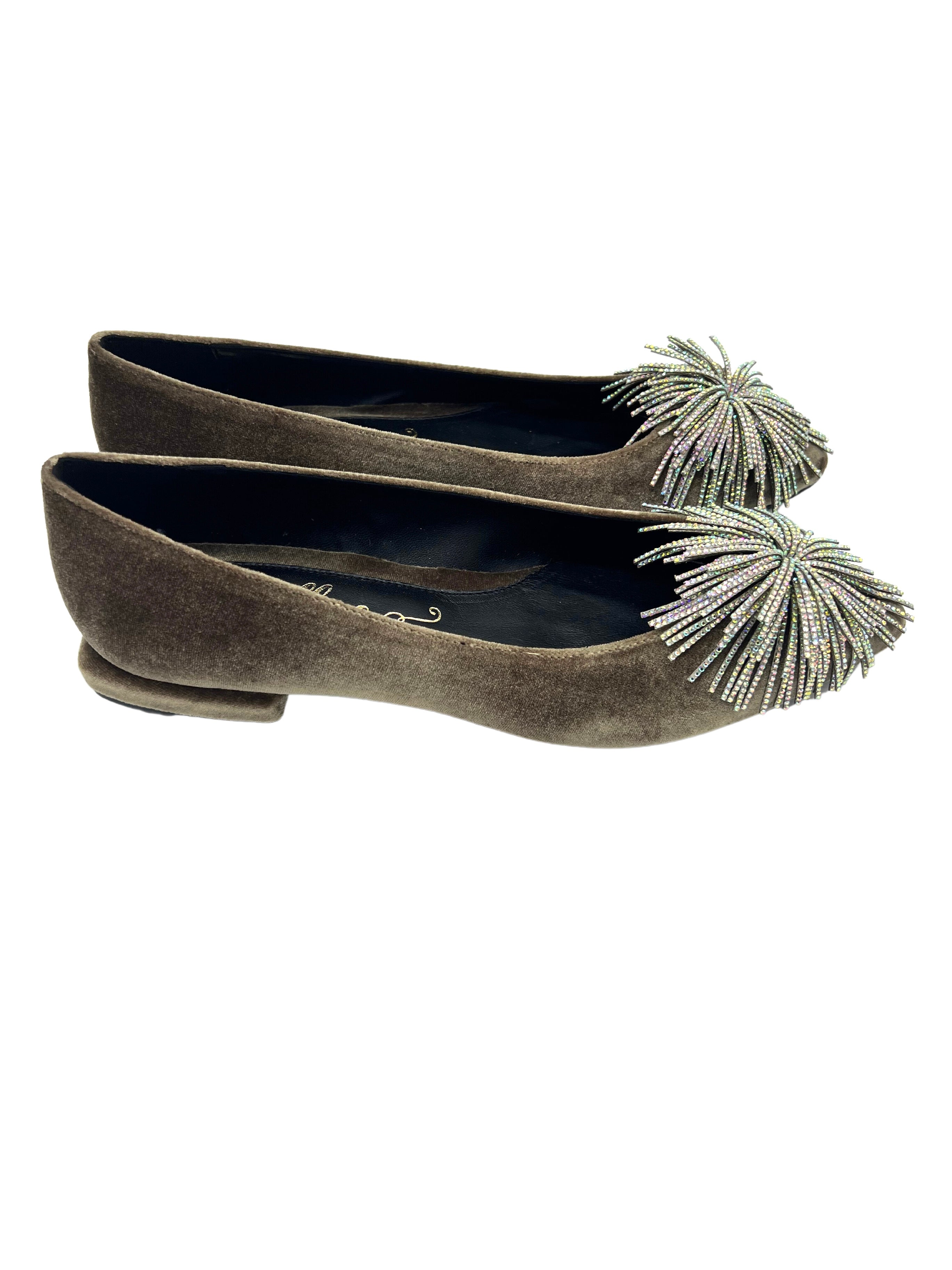 Pointy Glitter Puro Velvet