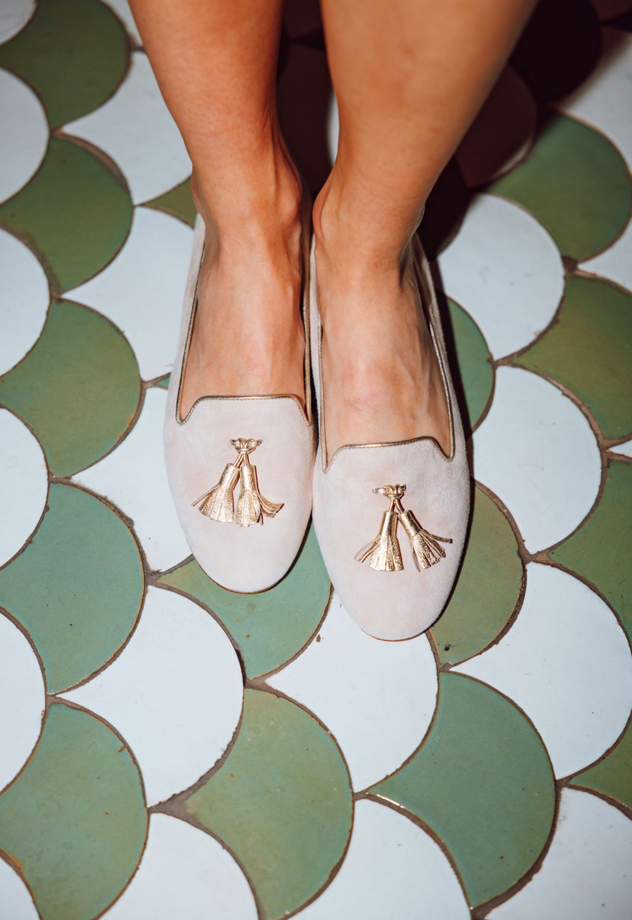 Kiss - Berg Wash Platino Tasselloafer Klassik