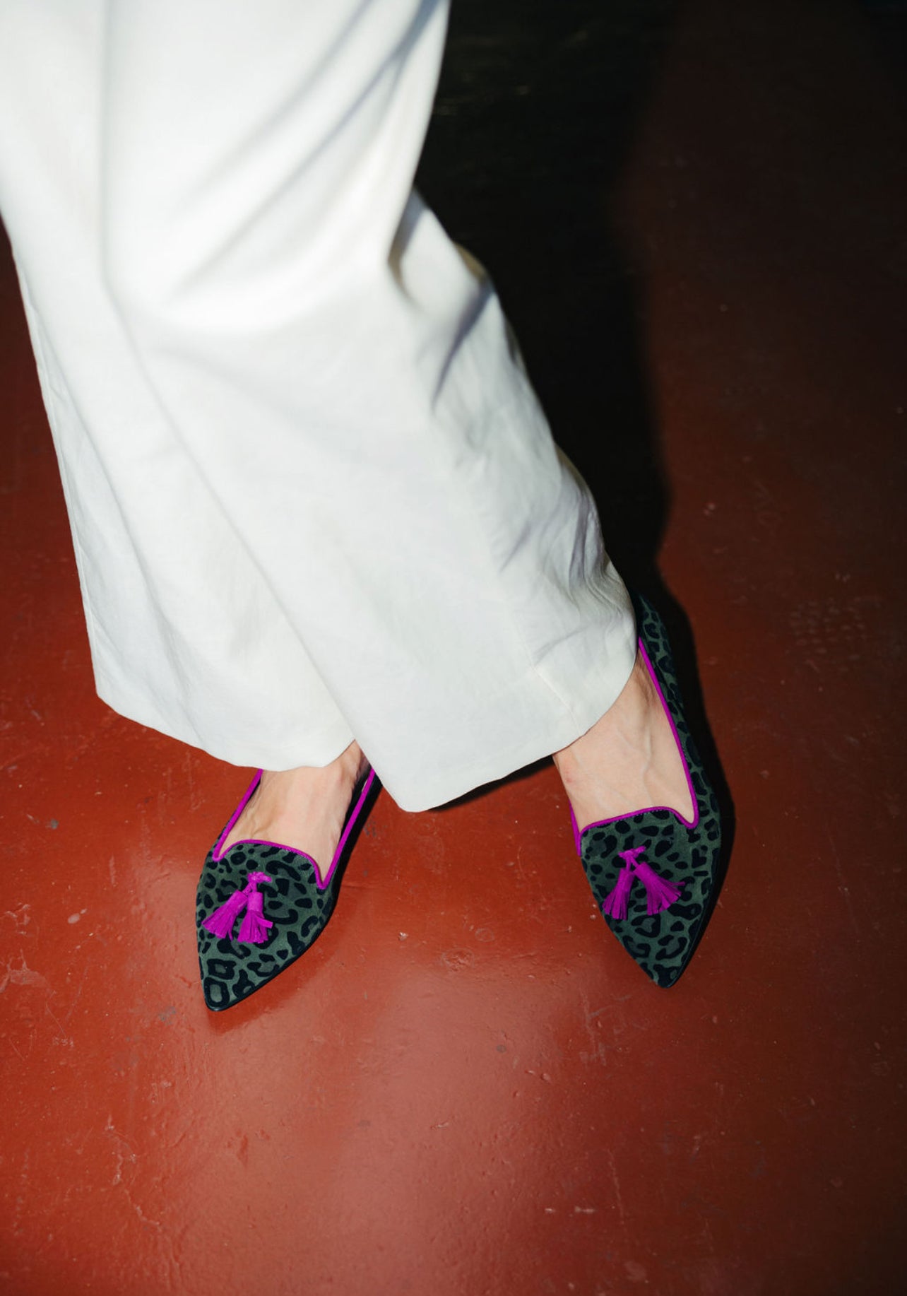 Leopardino Verde - Porpora Pointy