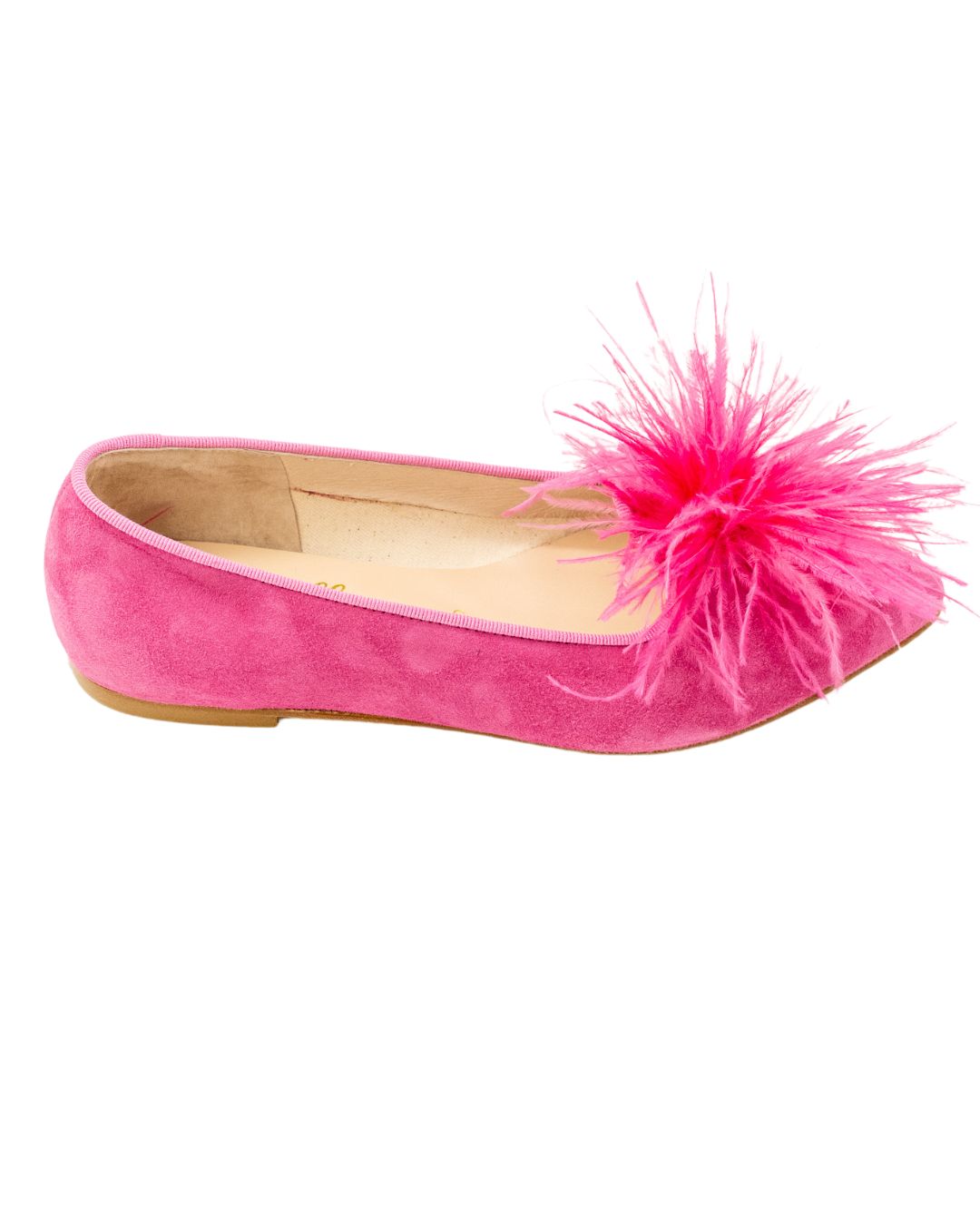 Fuxia Federn Pointy