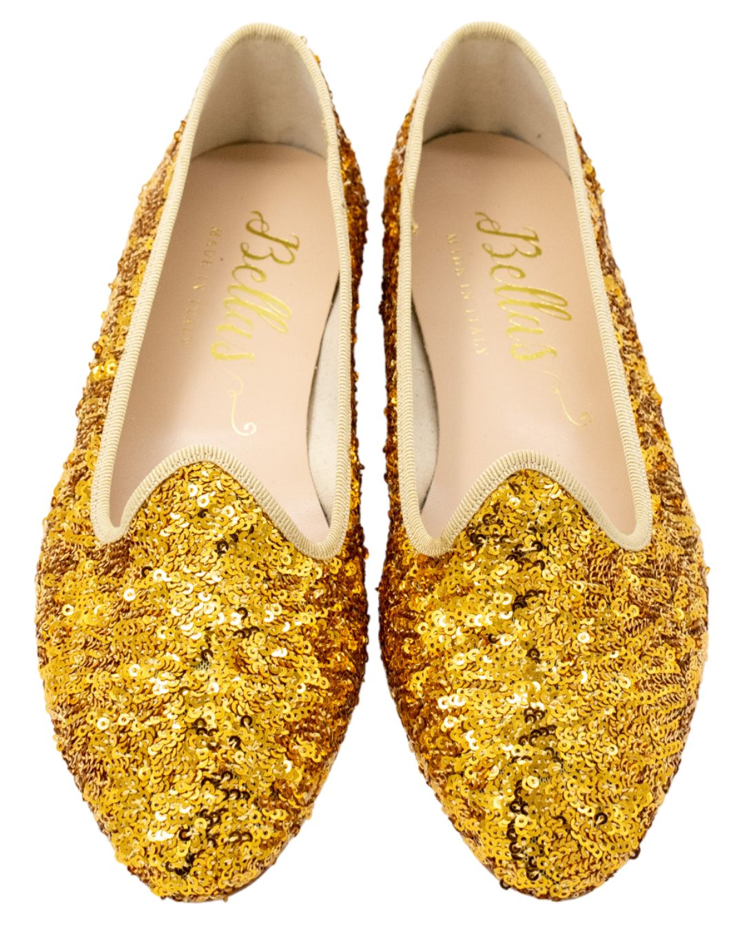 Gold Pailletten Ballerina
