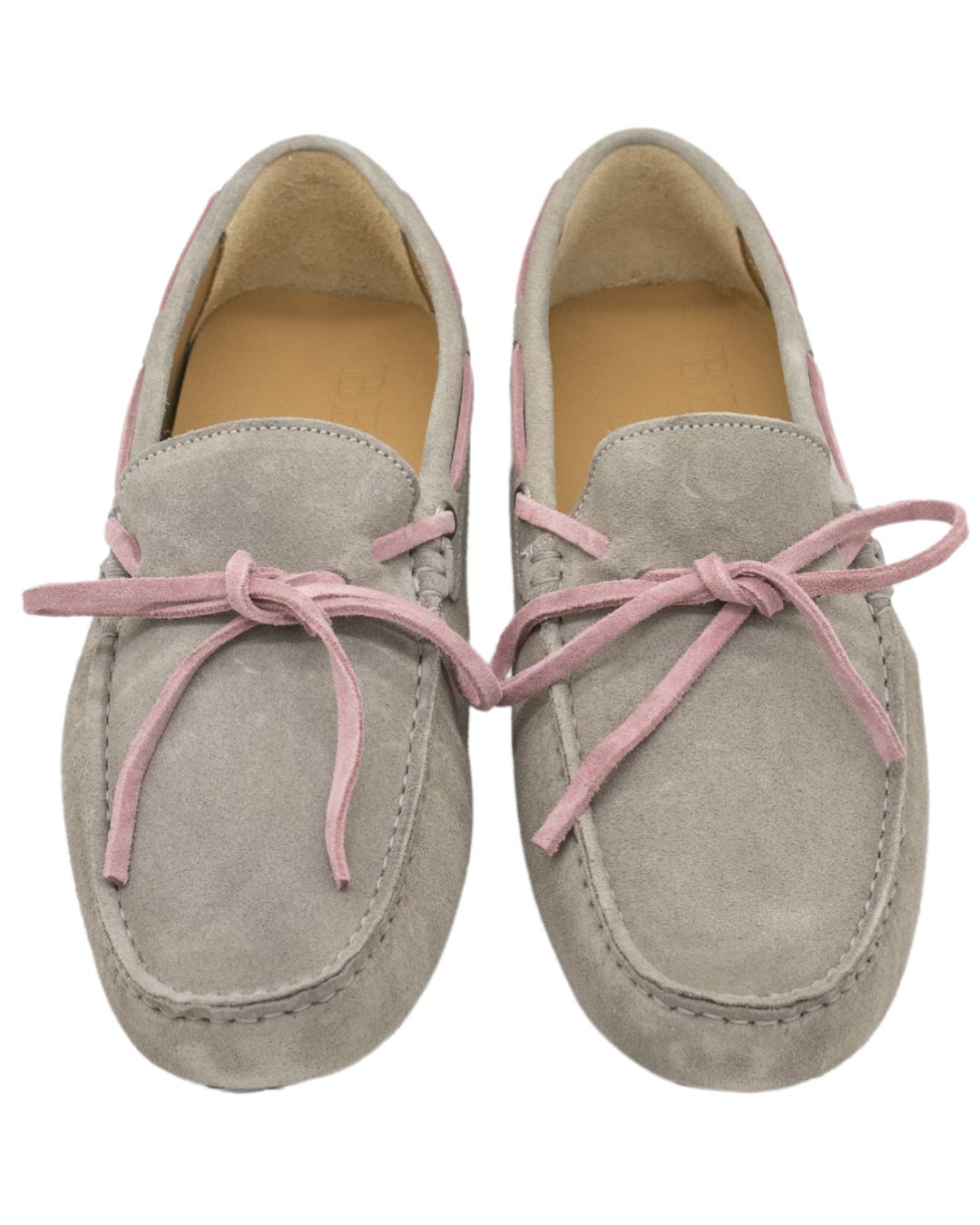 Grigio-Rosato Moccasins Herren