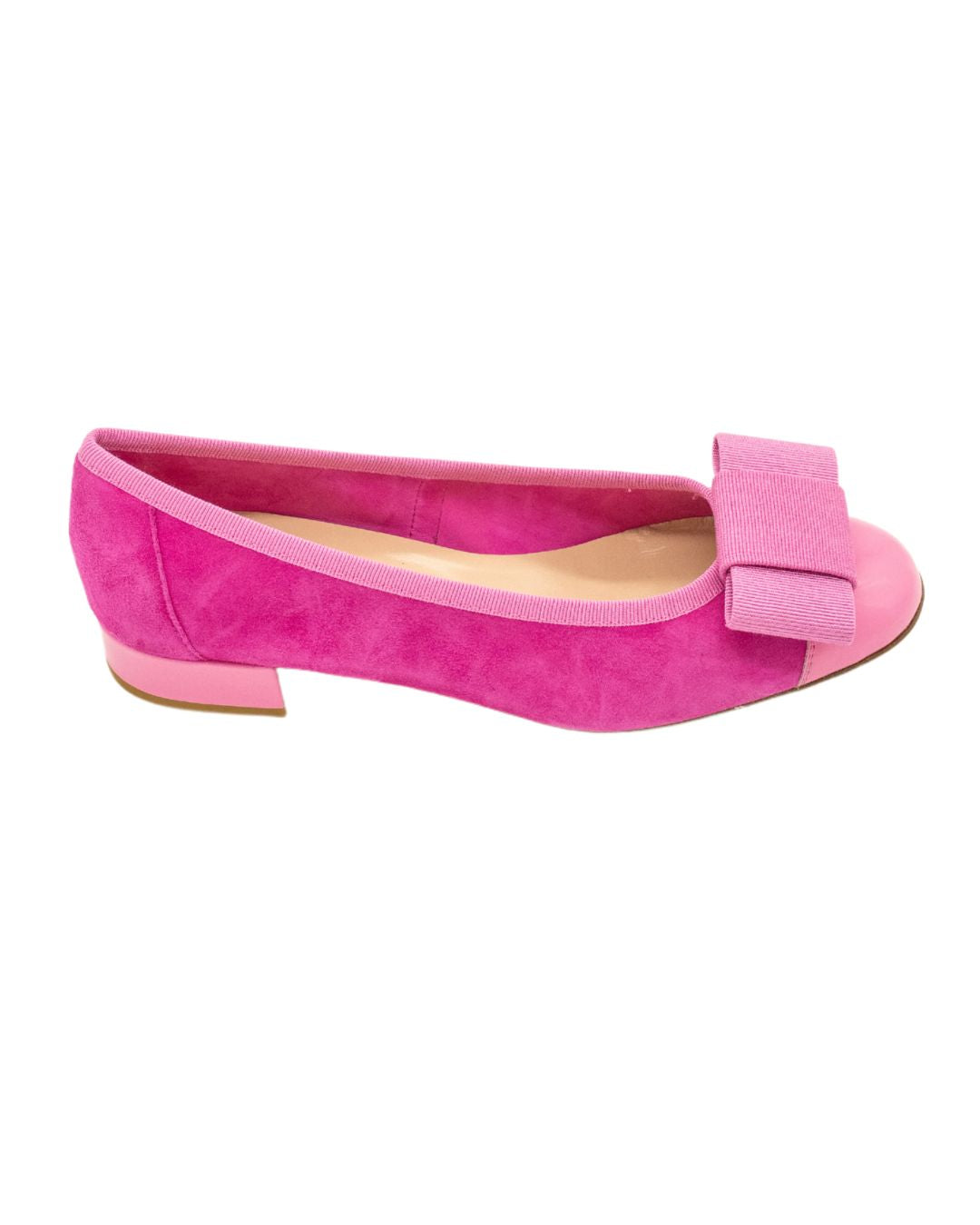 Hot Pink Ballerina Pumps