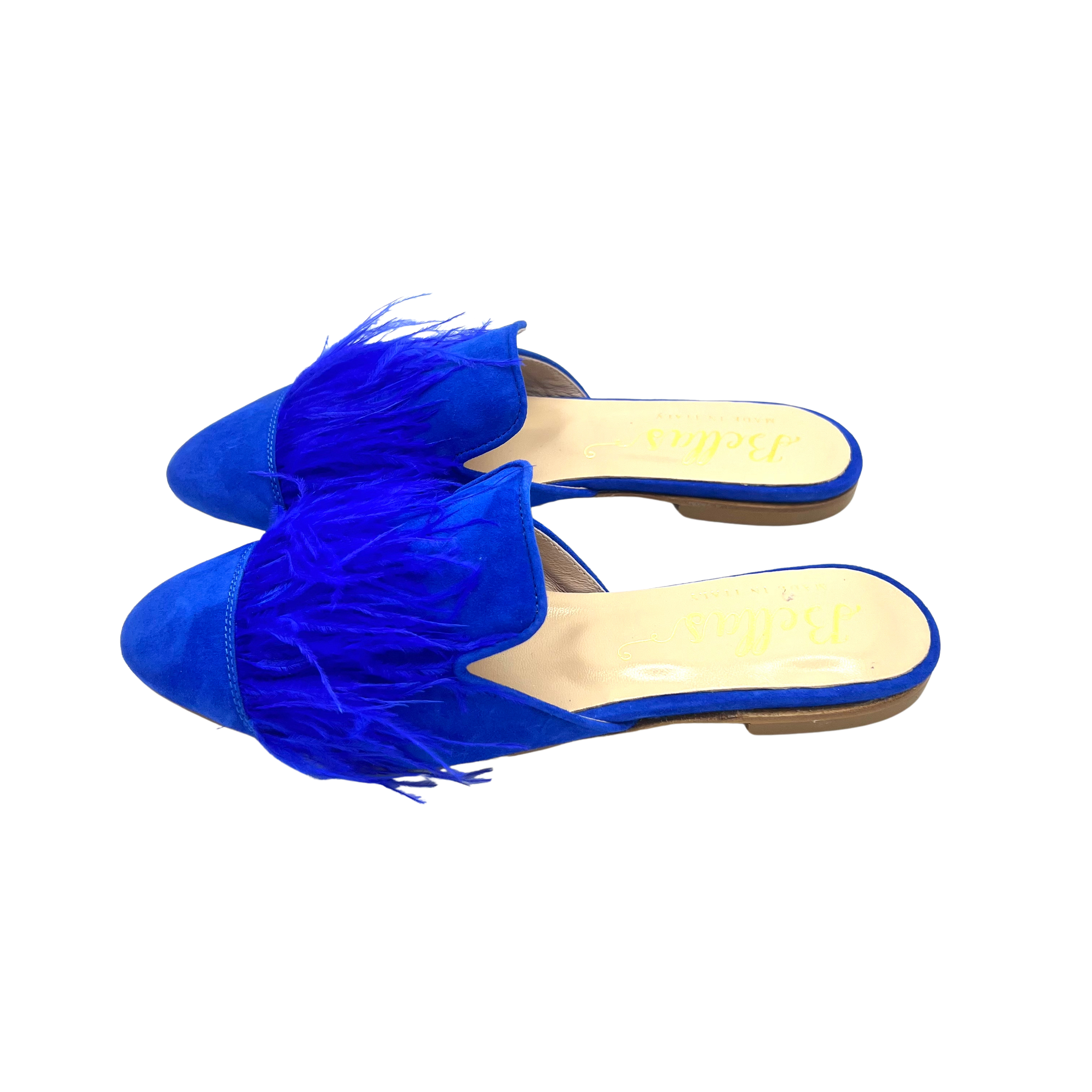 Mules Bluette Federn