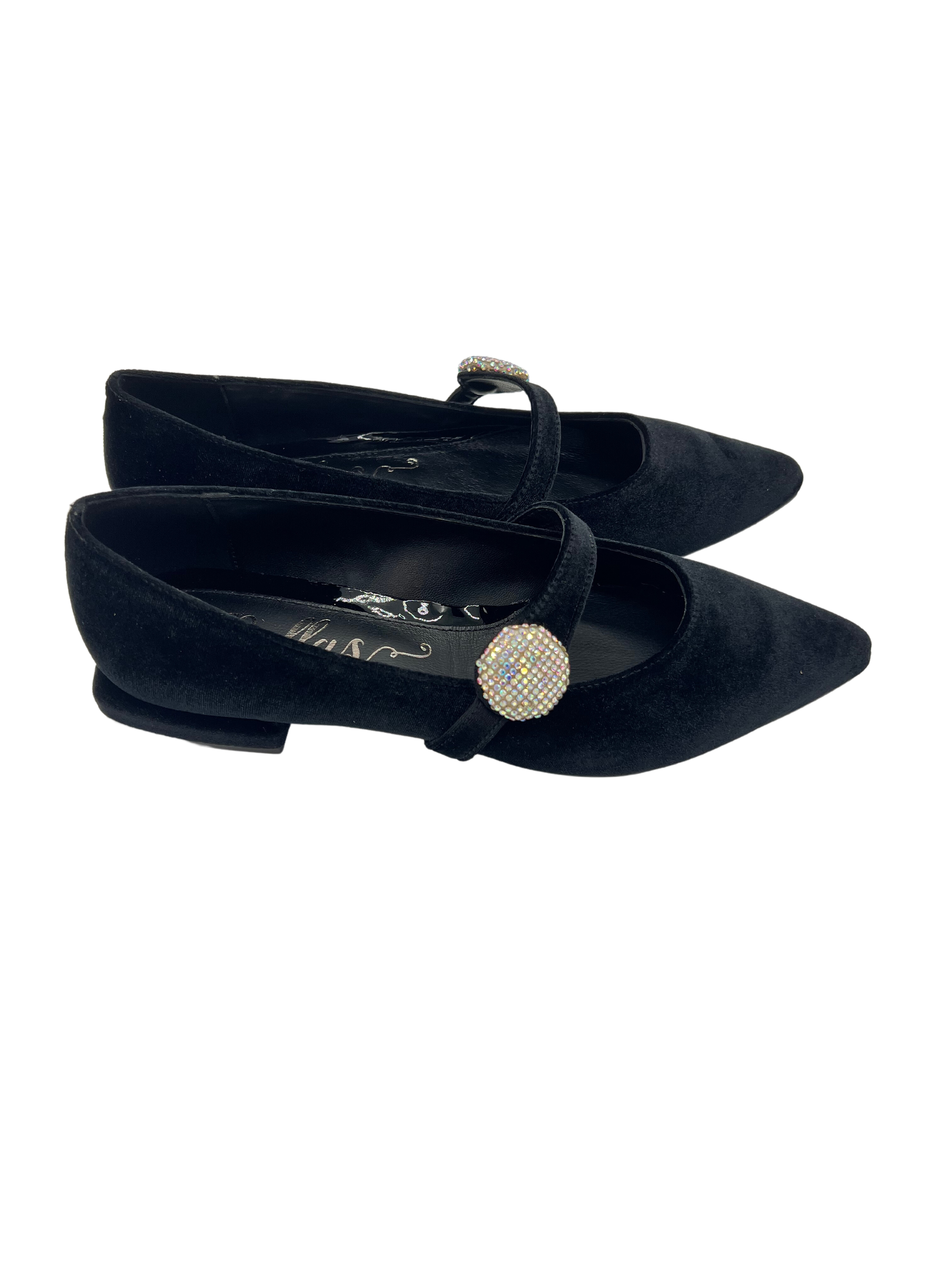 Mary Jane Black Velvet