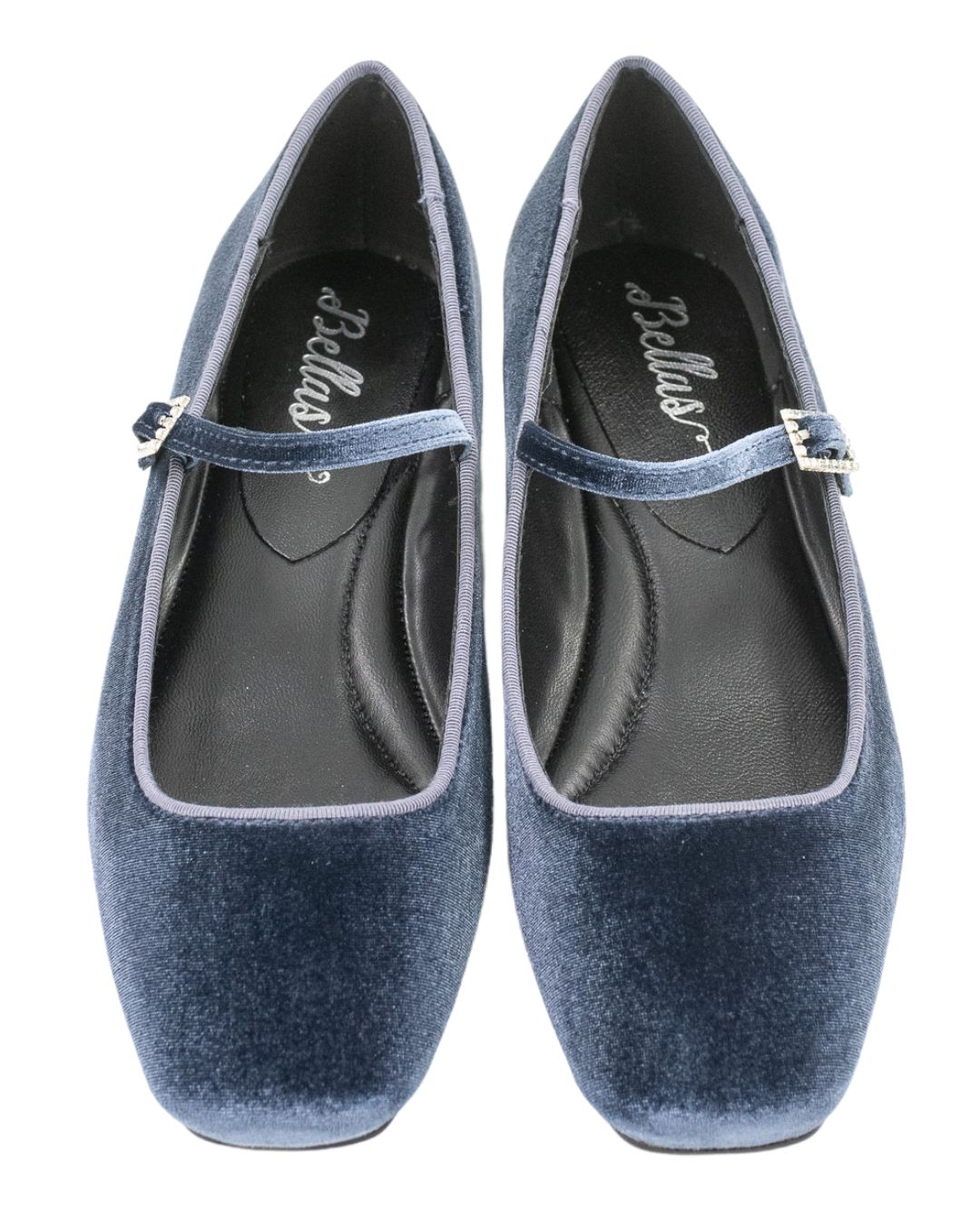 Indaco Mary Jane Velluto