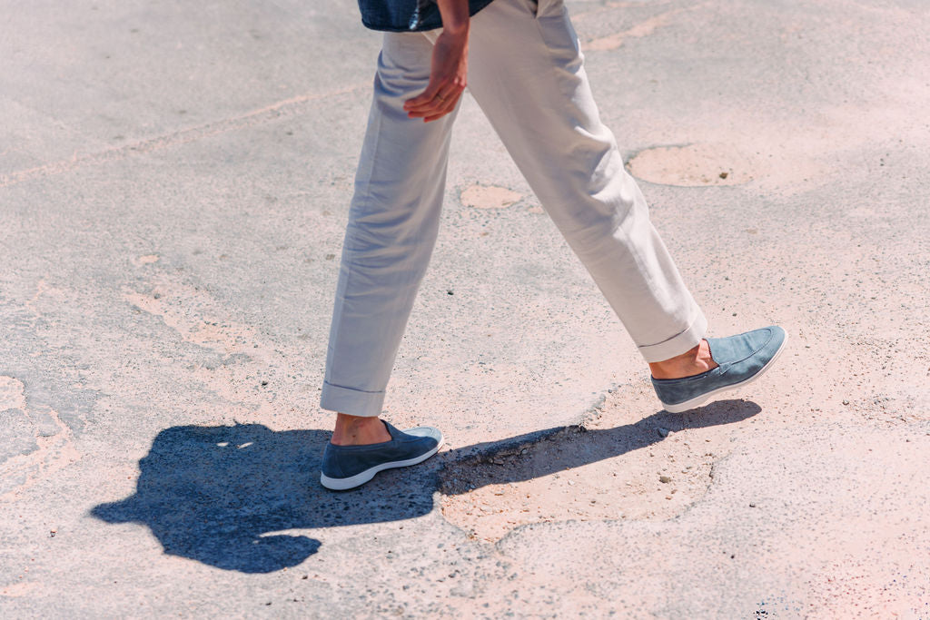 Herren Yachtslipper Denim