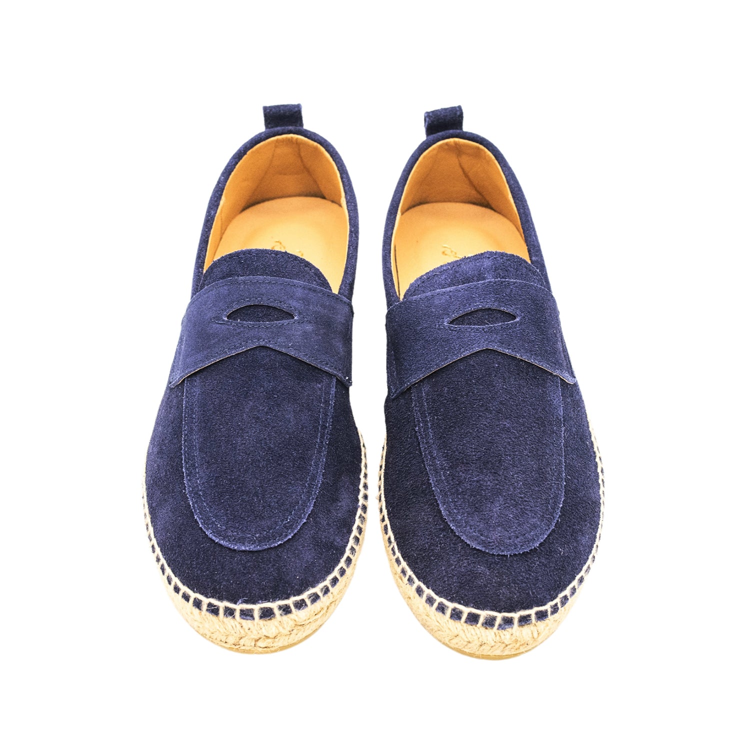 Herren Espadrilles Afelpado Azul