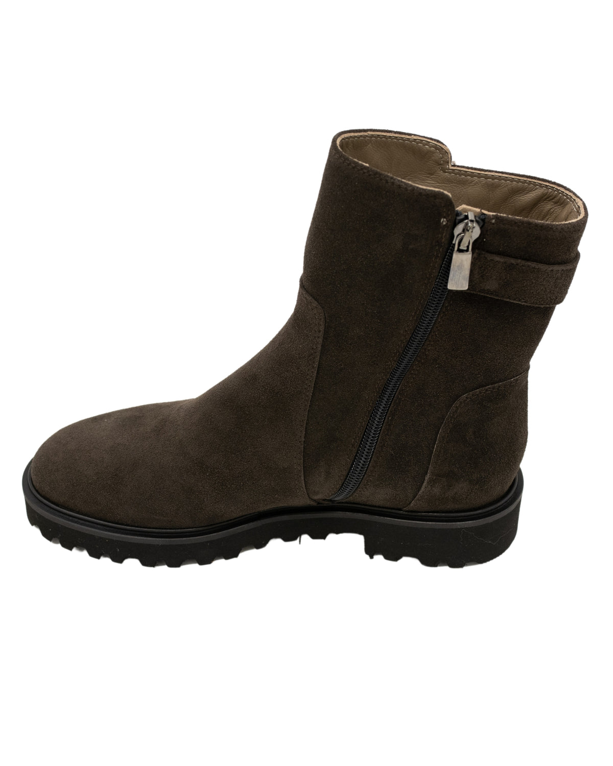 Moka Zip Stiefelette gefüttert
