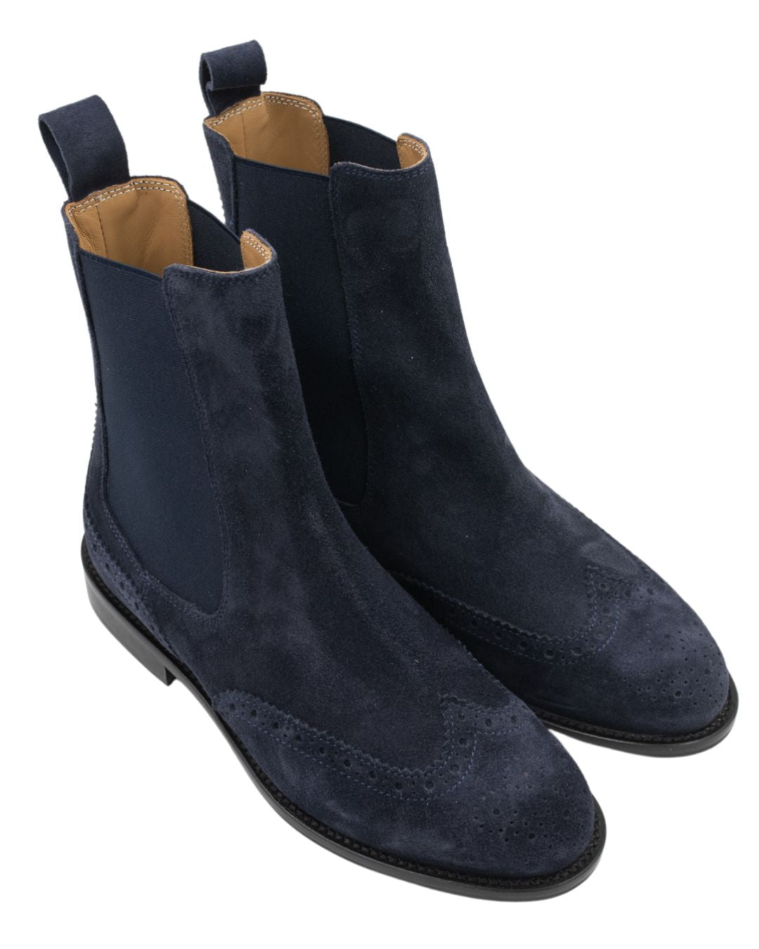Navy-Navy Budapester Chelseaboots