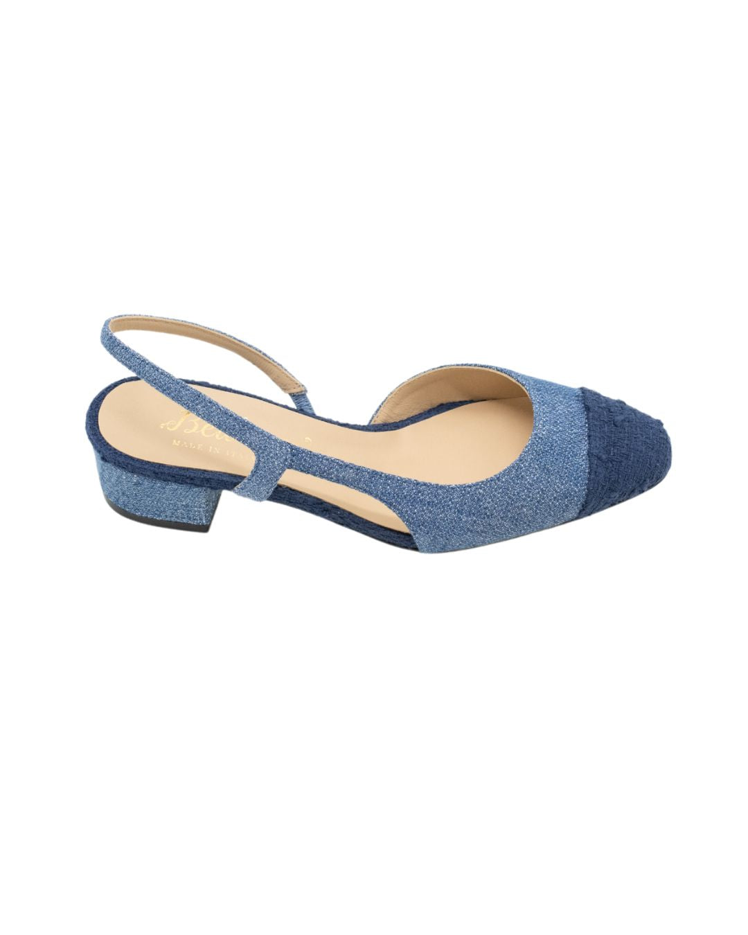 Navy Jeans Levis Slingback