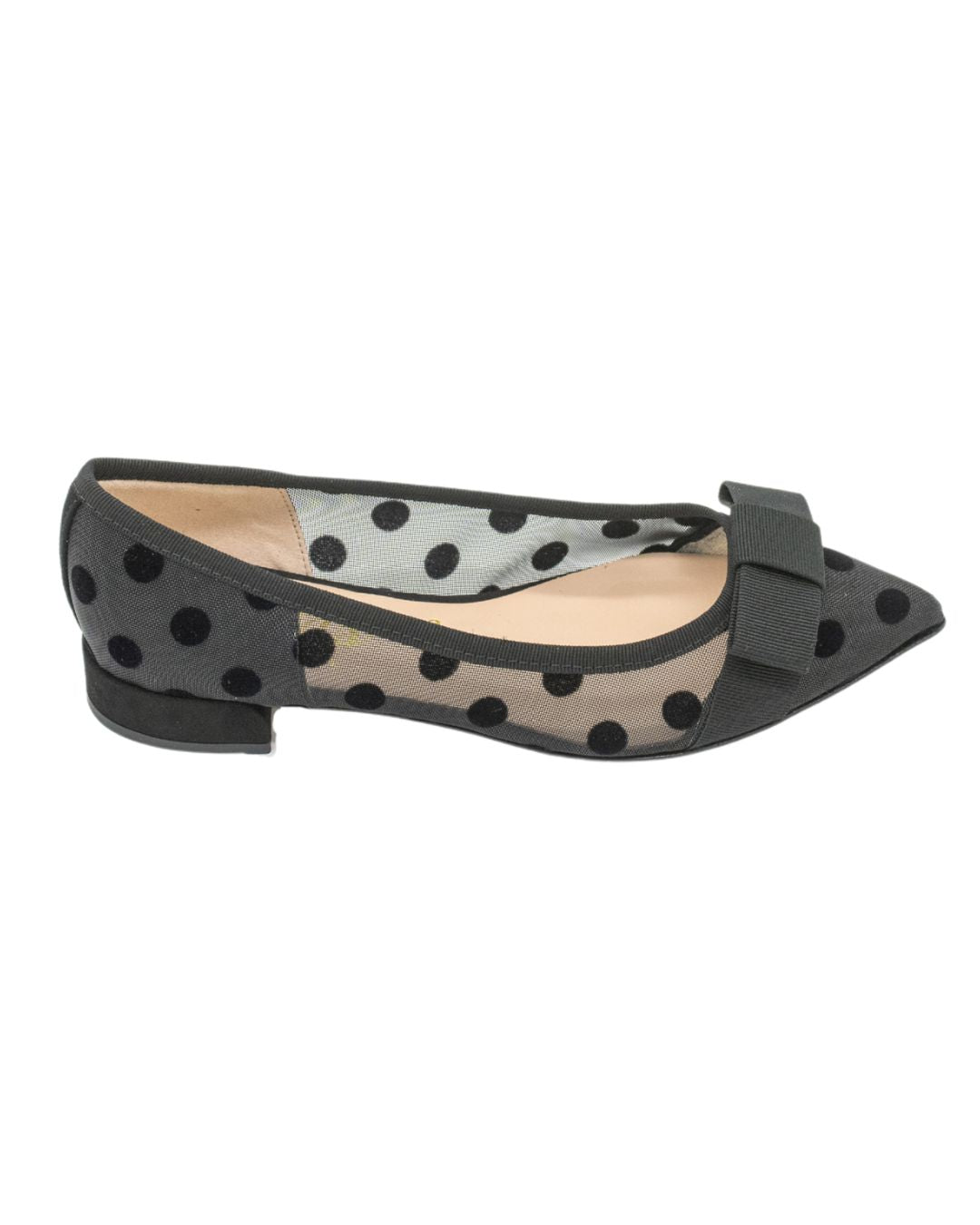 Nero Mesh Dot Pointy