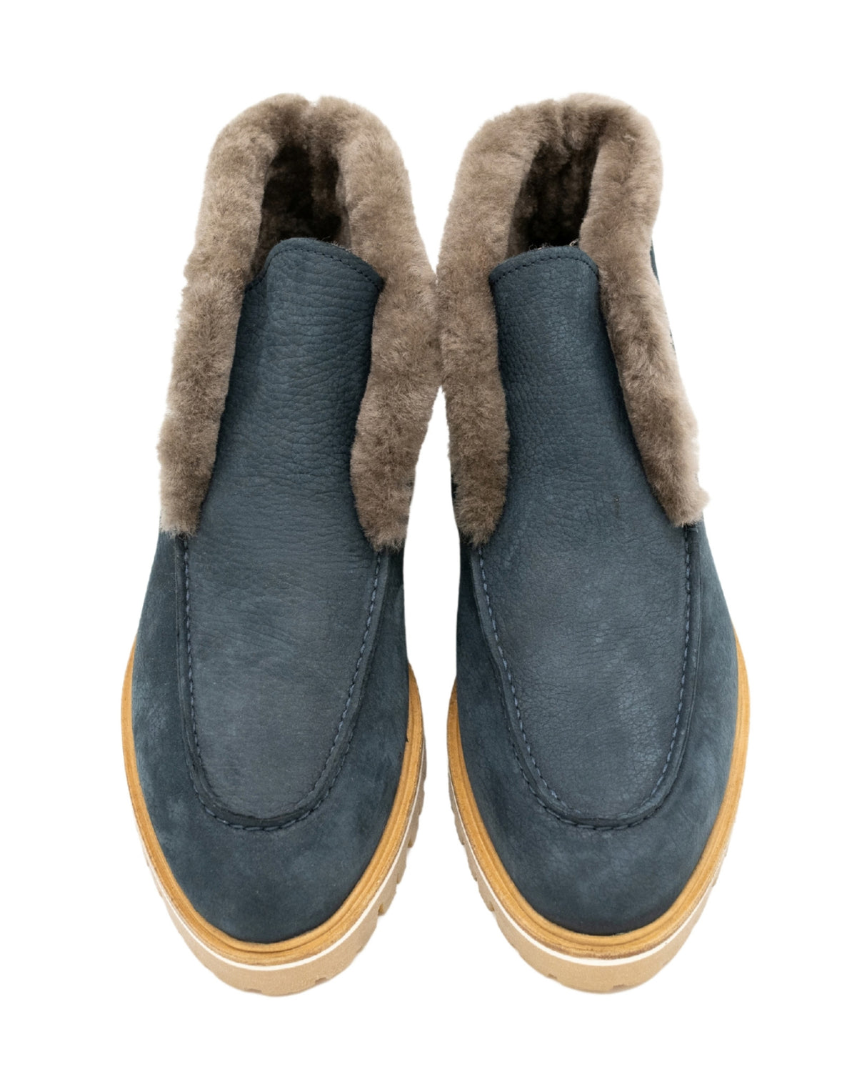 Notte Stiefelette gefüttert mit Profilsohle