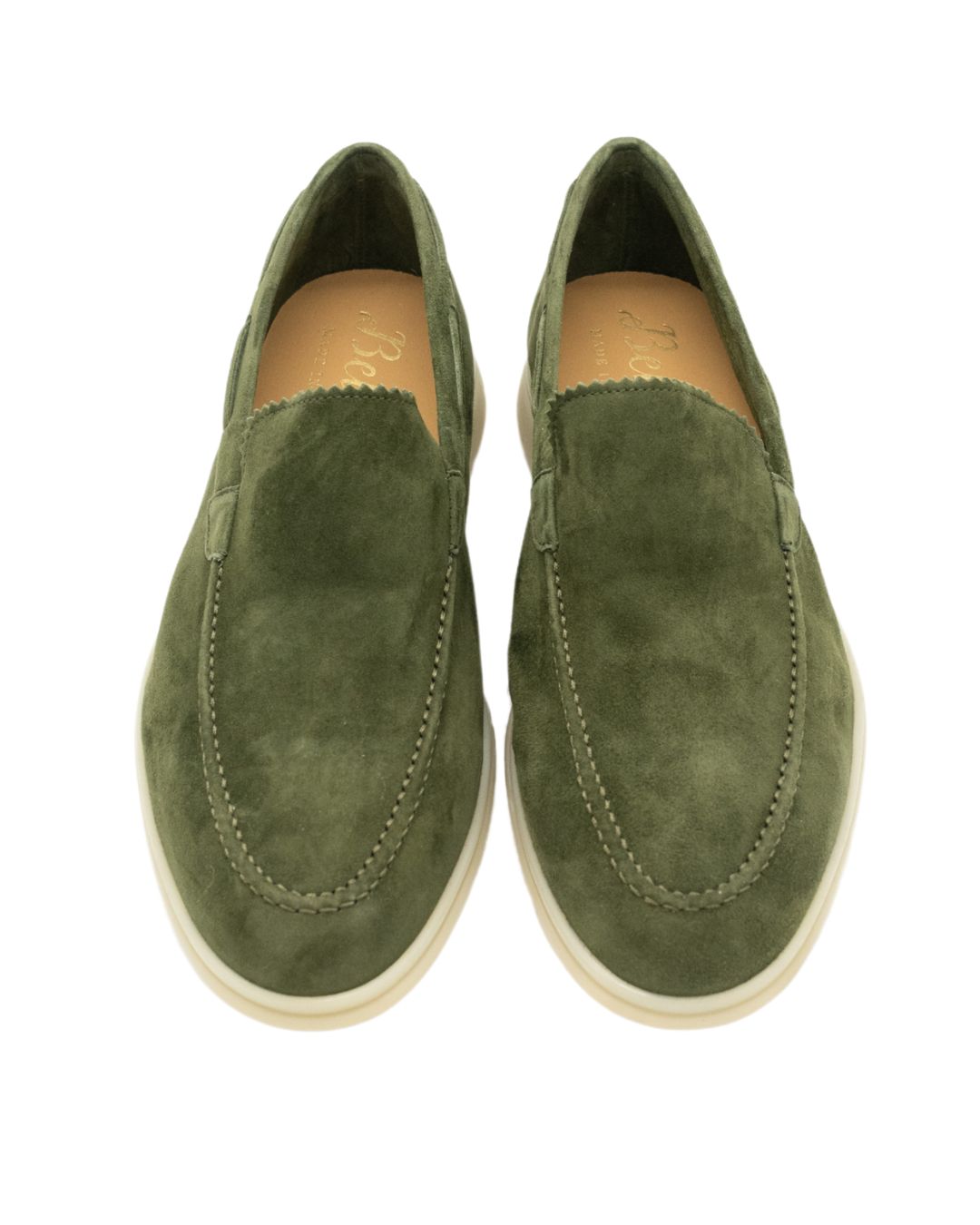 Olive Yachtslipper Herren