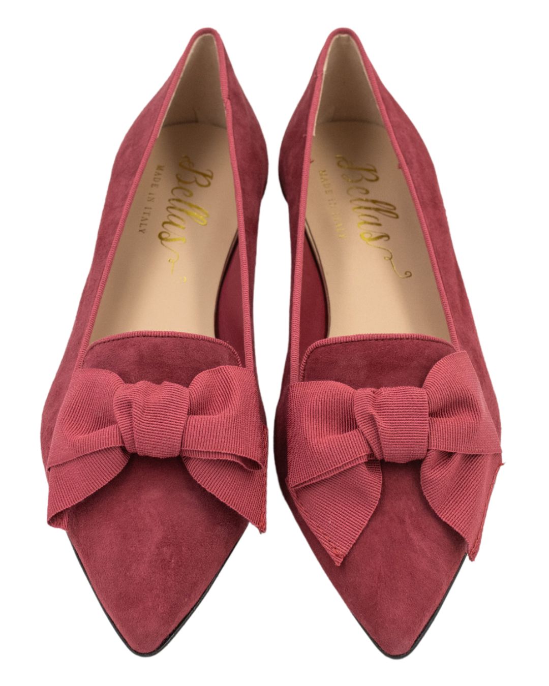 Rosewood-Barolo Schleifenloafer Pointy